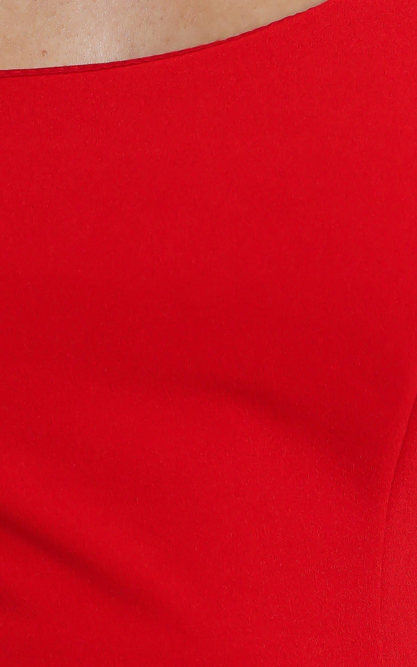 Lady and Man Dress in Red