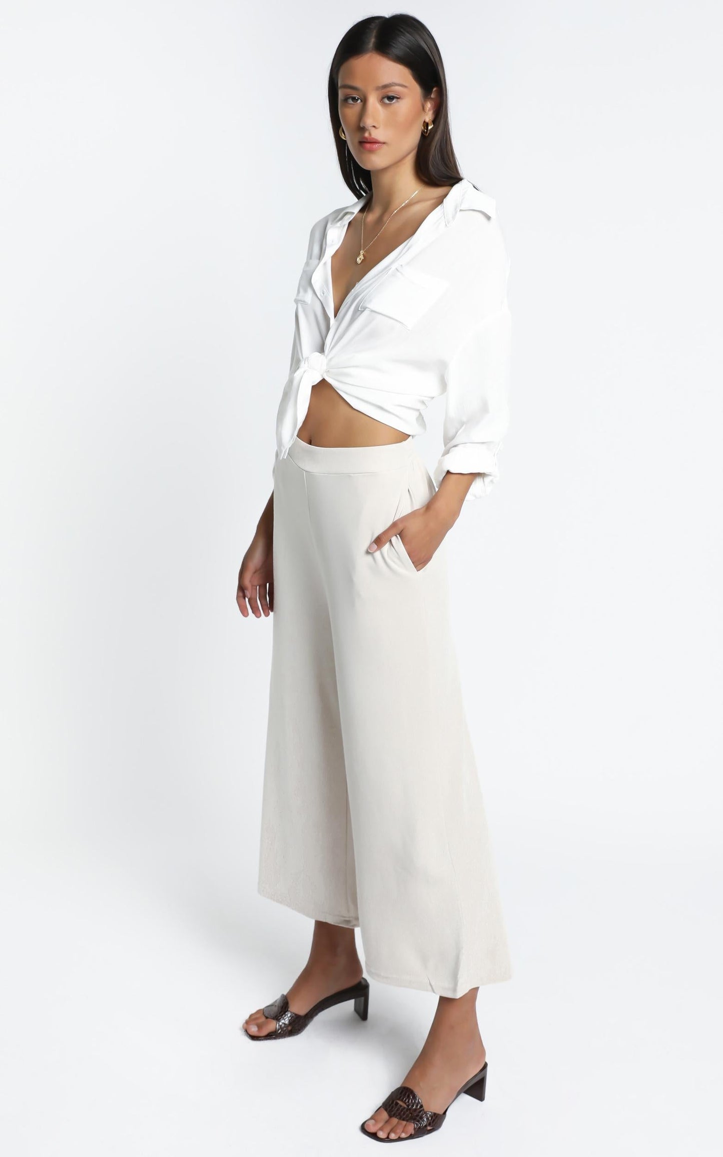 Laurel Pants in Beige
