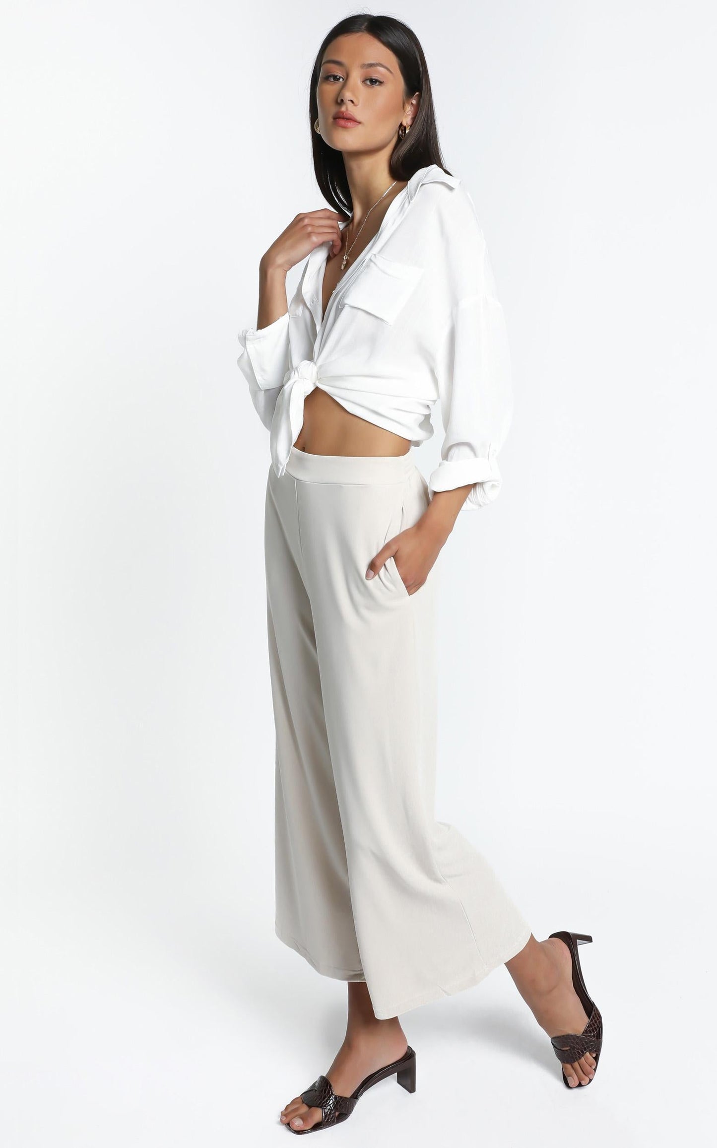 Laurel Pants in Beige