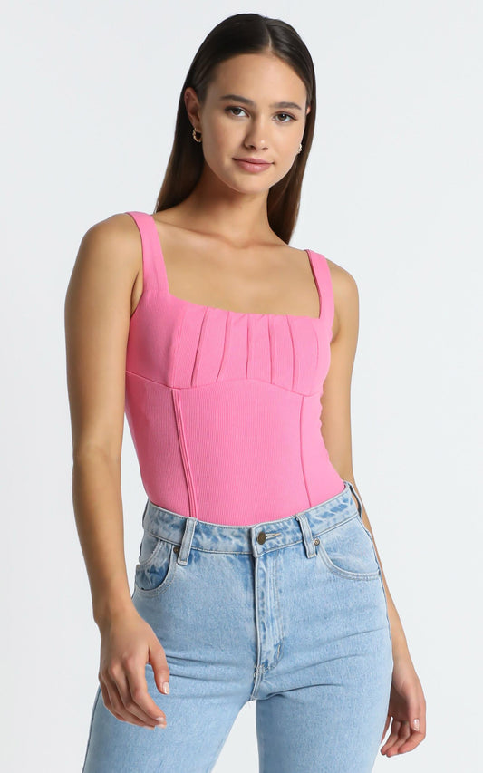 Laurie Bodysuit in Berry