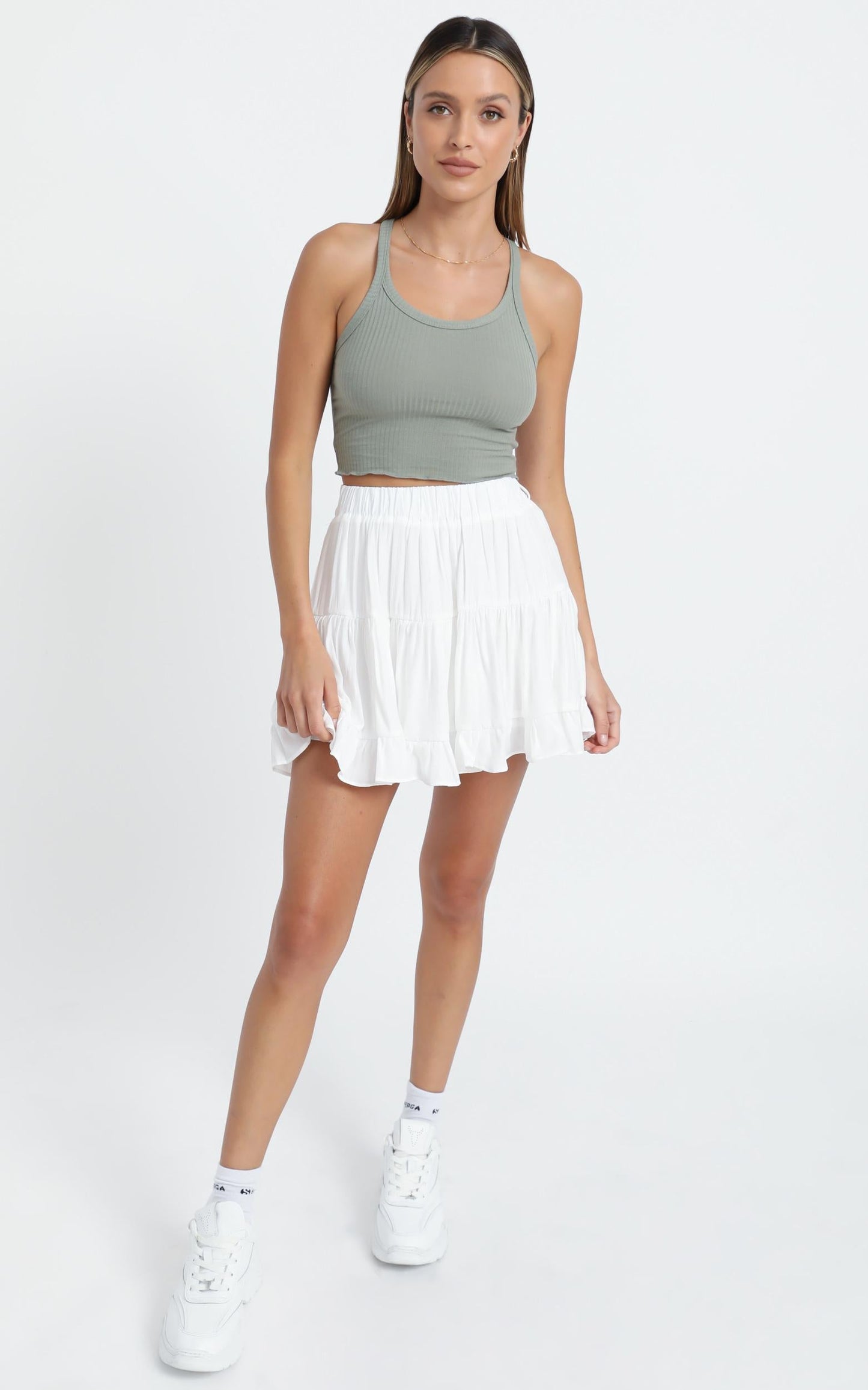 Laurissa Skirt in White