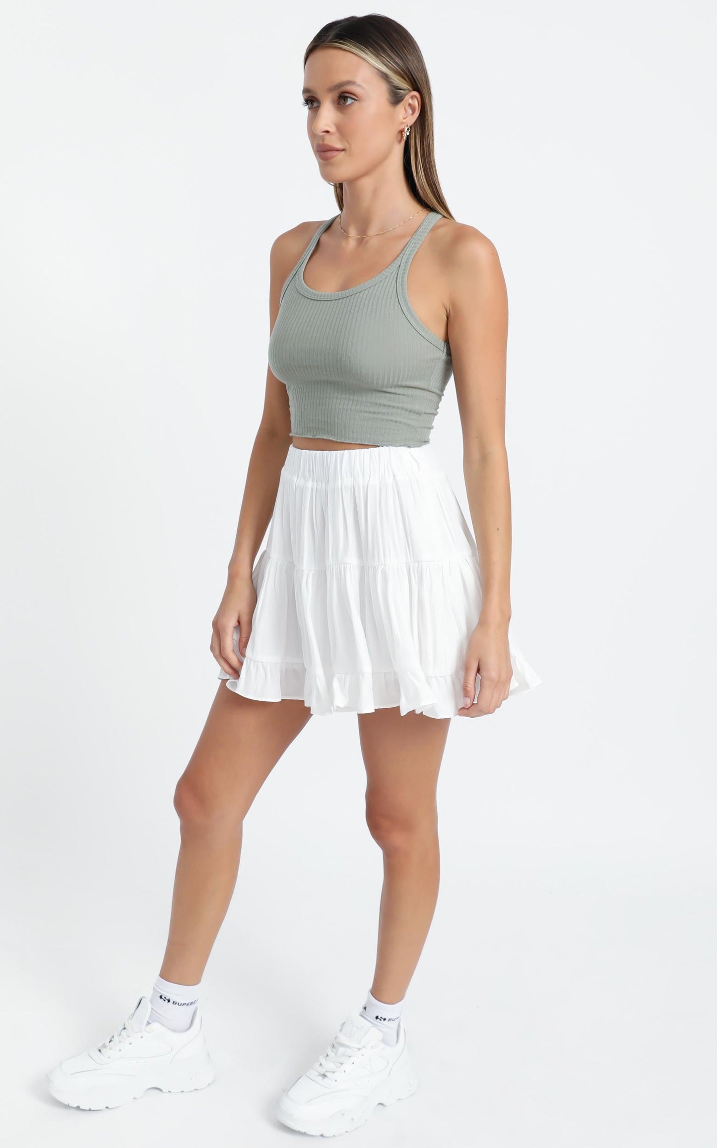 Laurissa Skirt in White