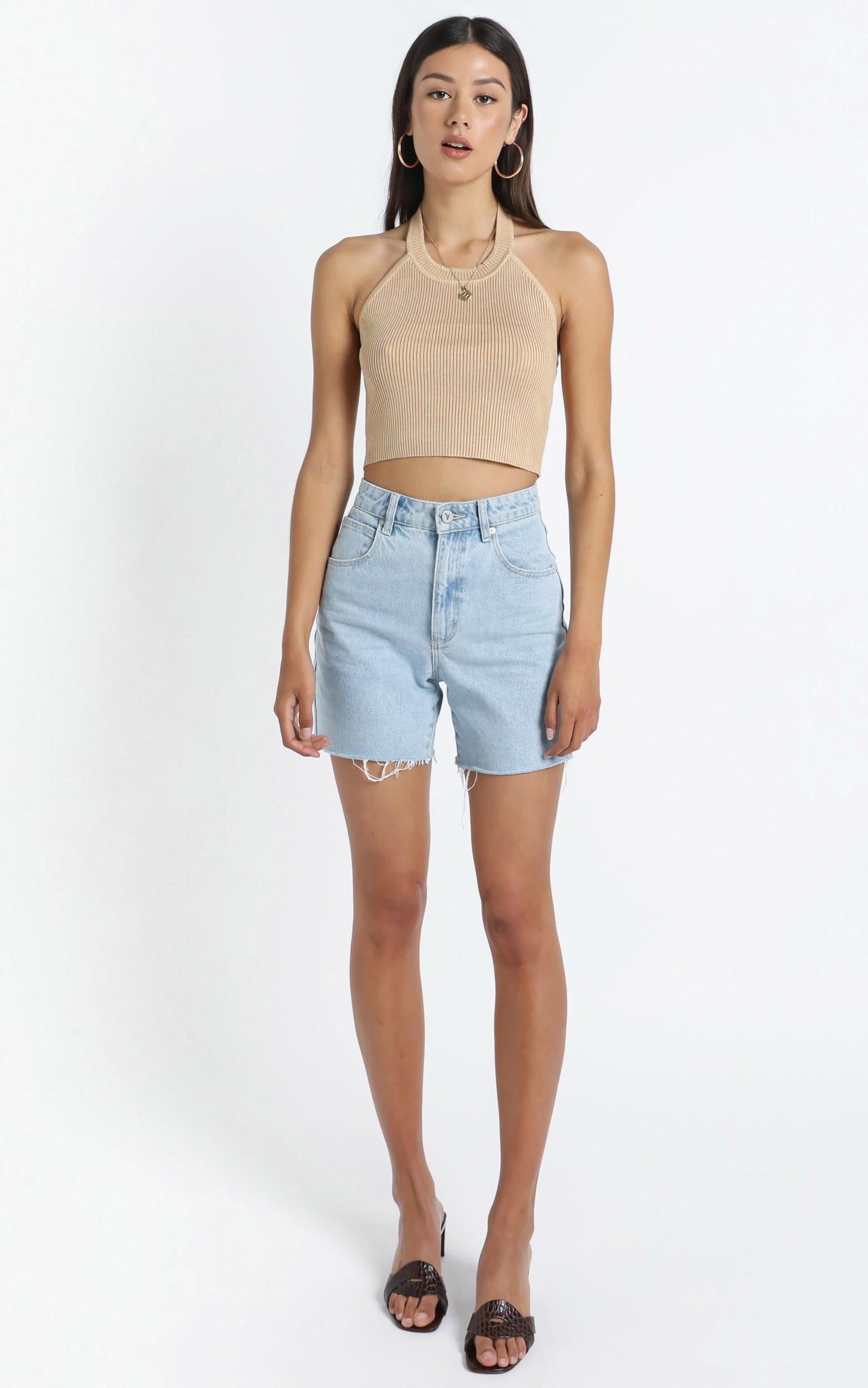 Layton Cami in Tan