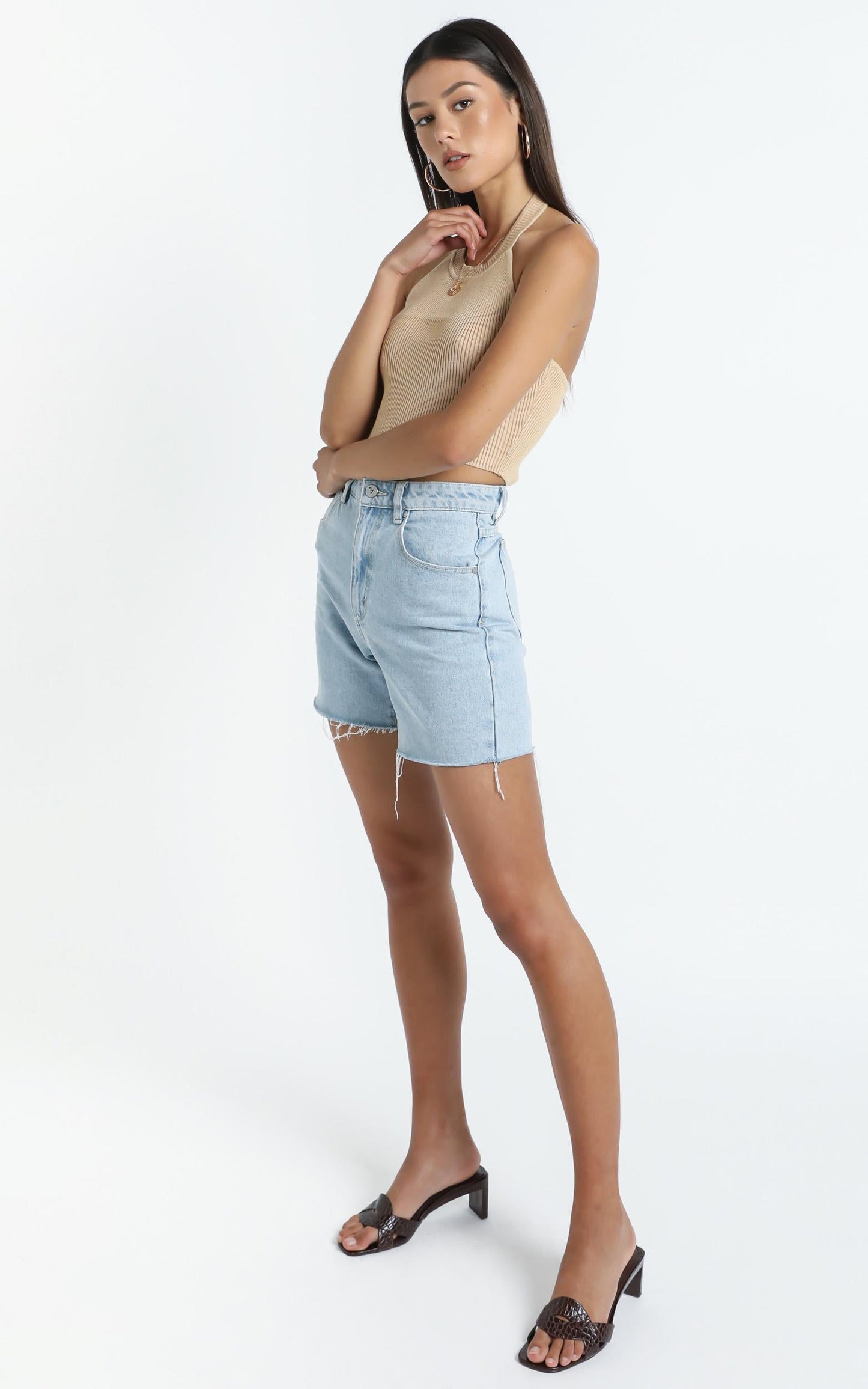 Layton Cami in Tan