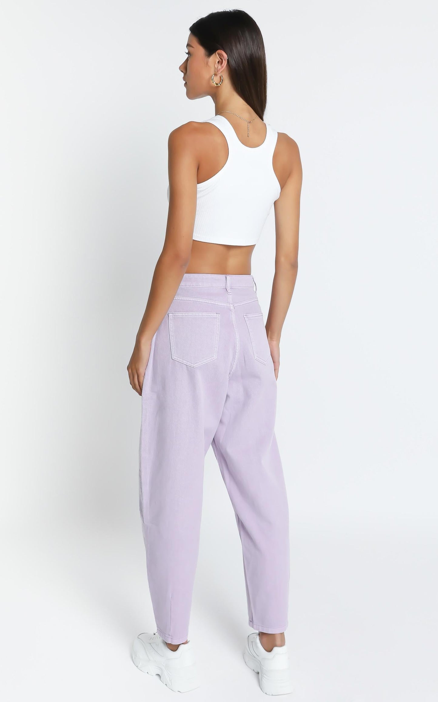 Lioness - On My Way Denim Jean in Lilac