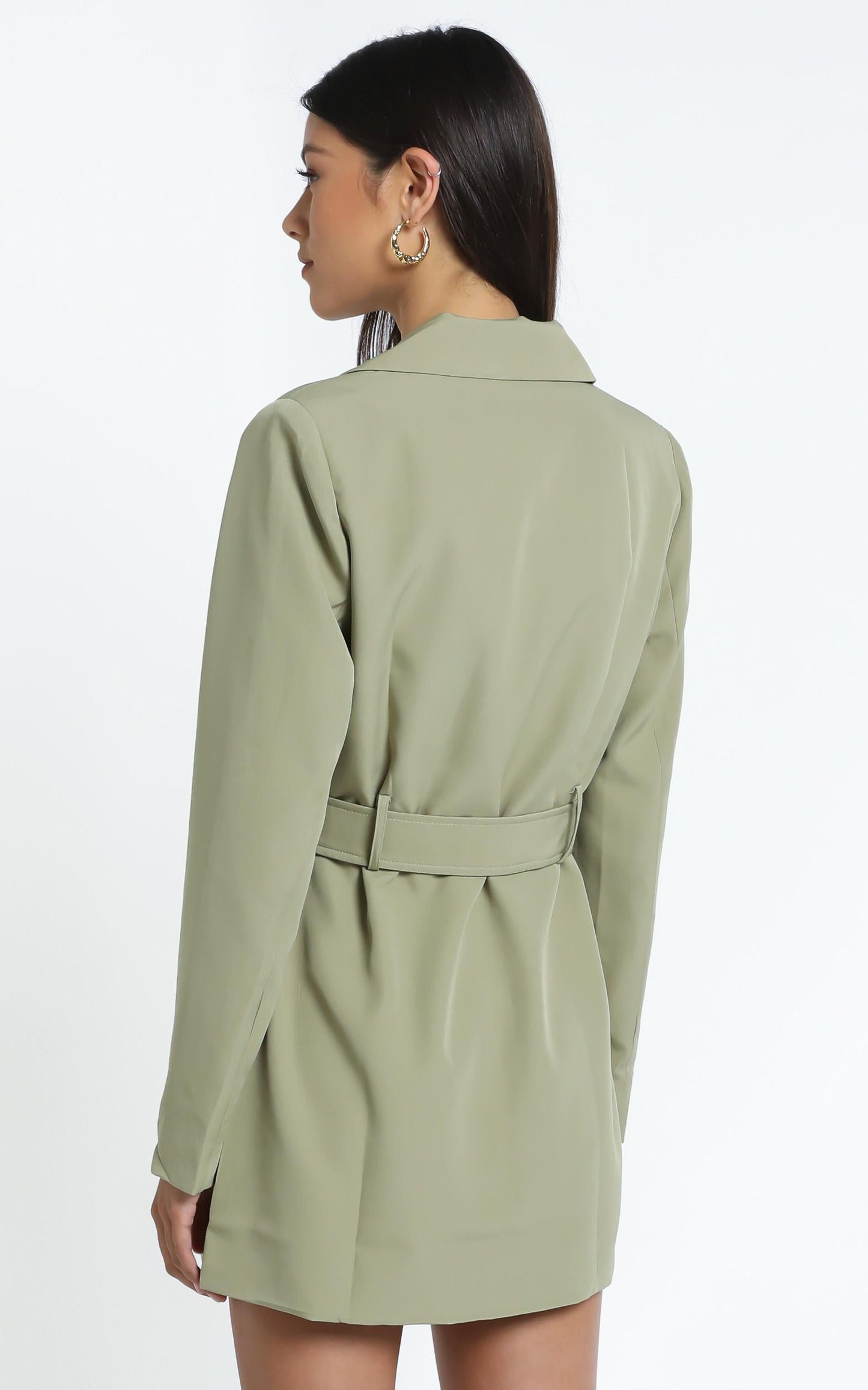 Lioness - Steinway Mini Blazer Dress in Sage