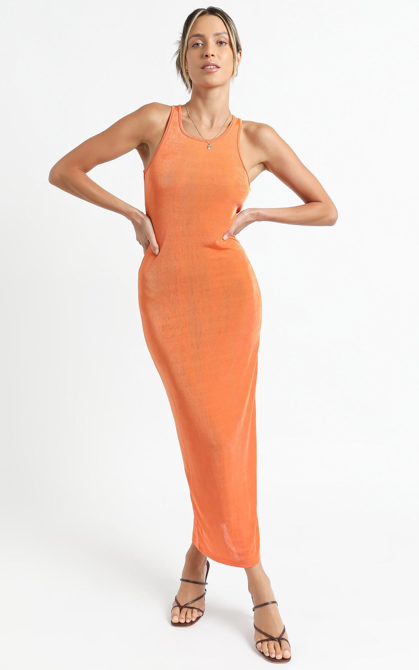Lioness - Everlast Dress in Orange