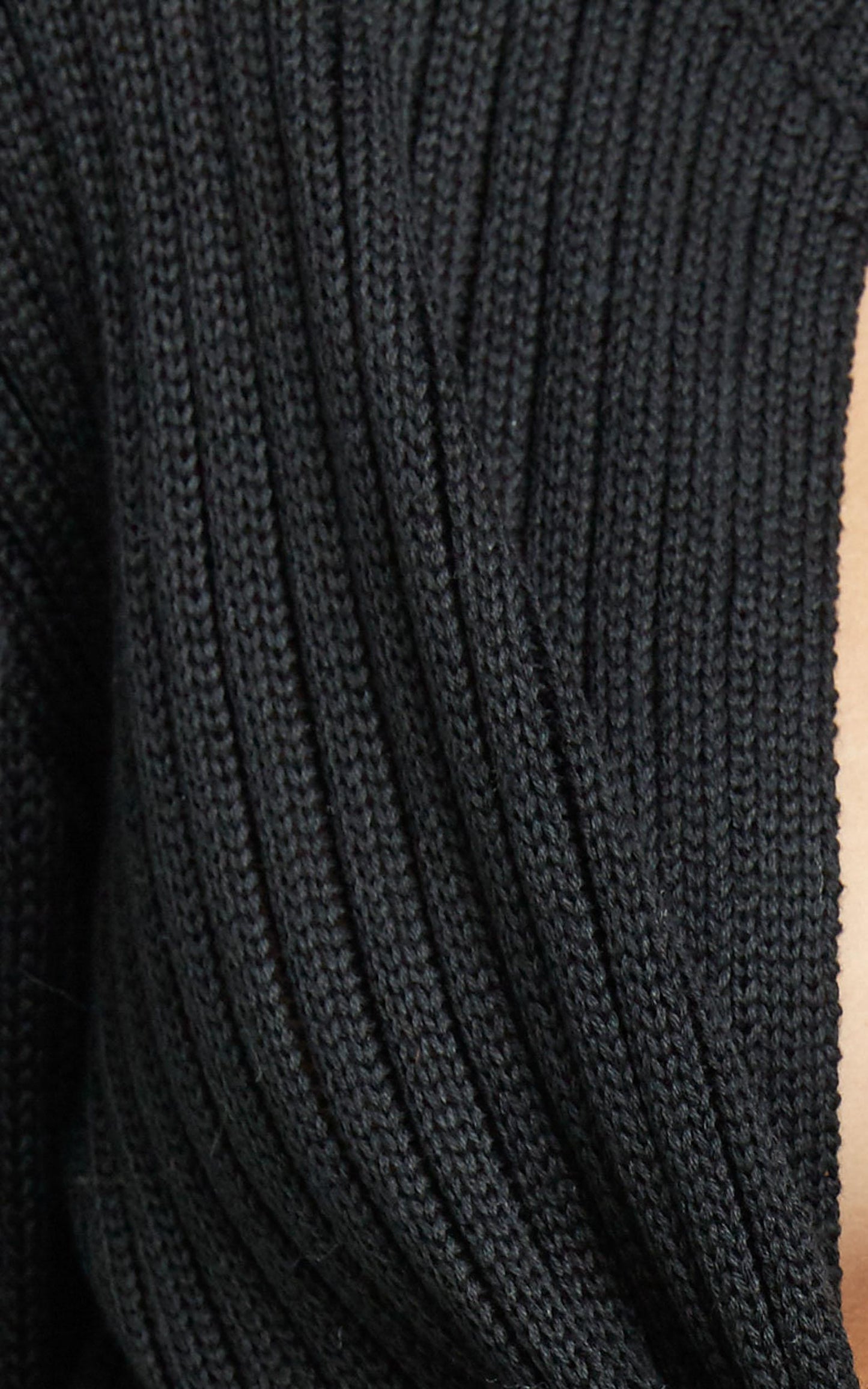 Leandra Knit Top in Black