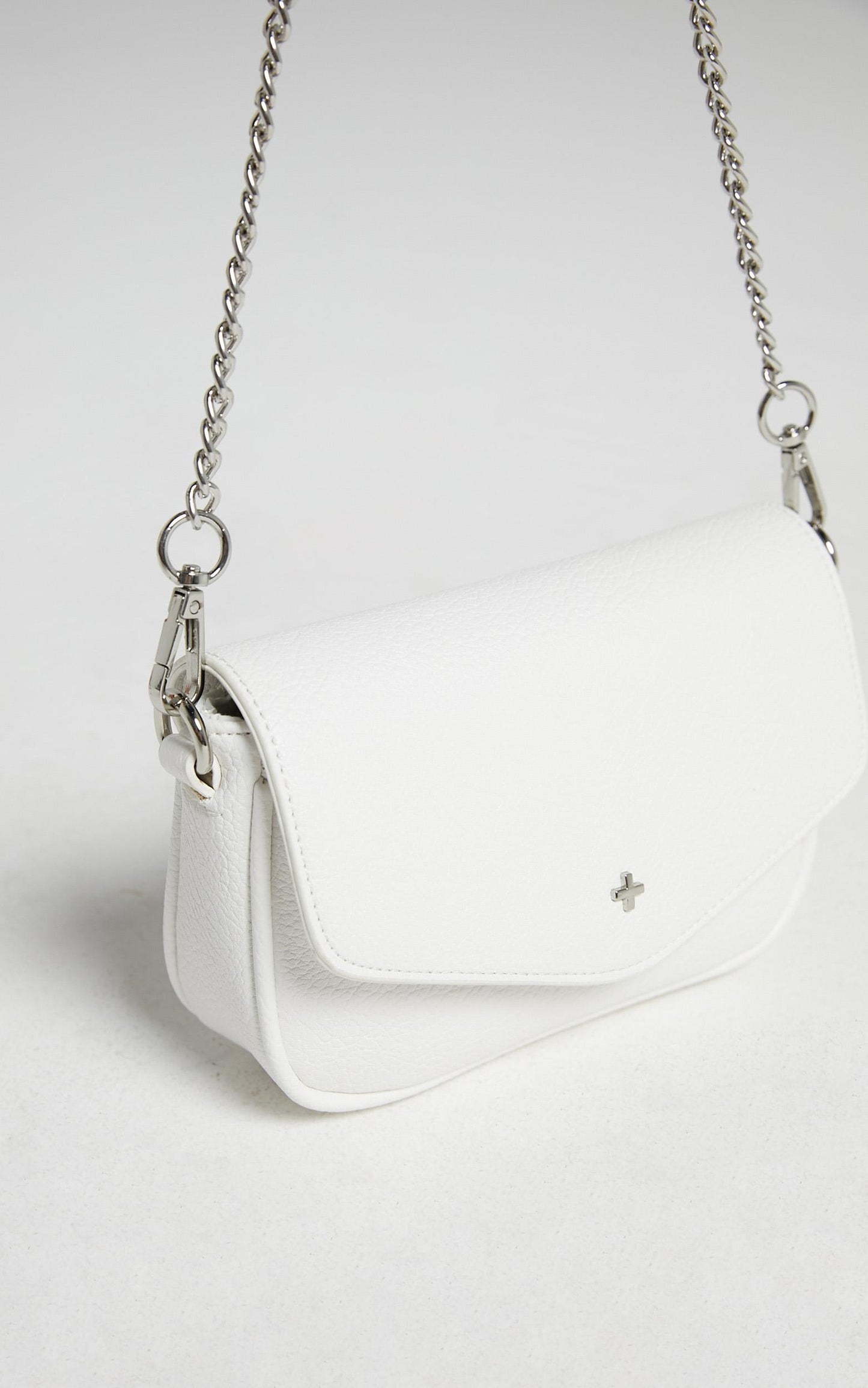Peta and Jain - Legacy Bag in White Pebble