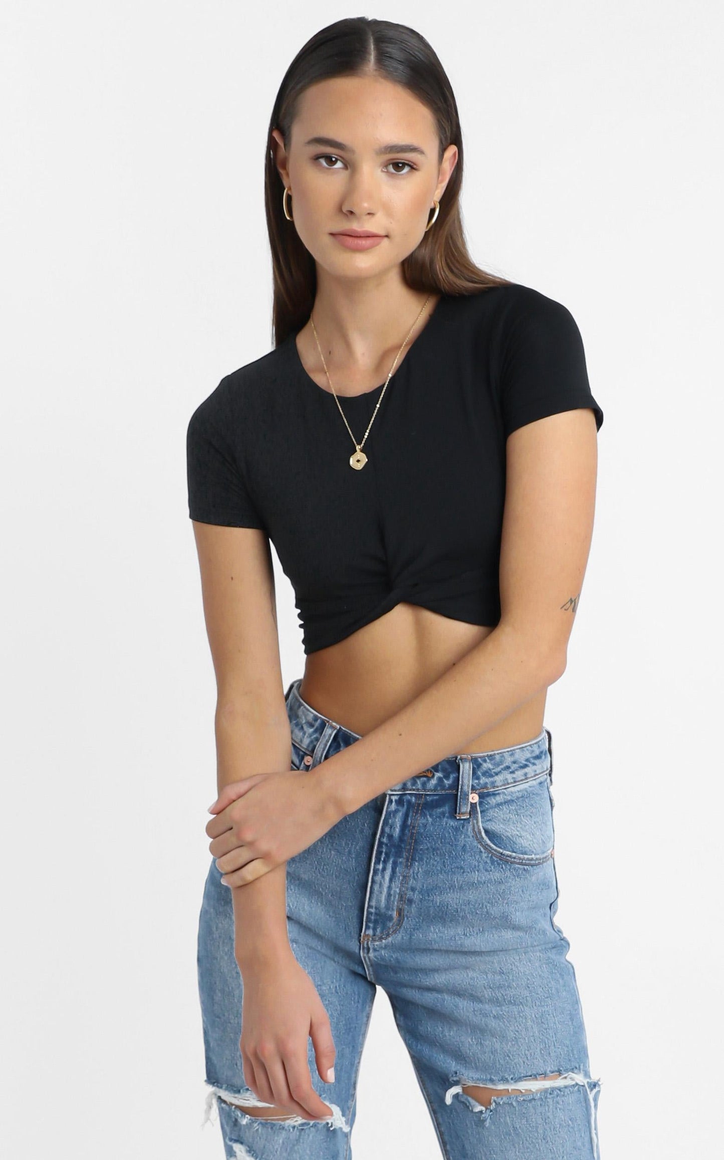 Leilani Top in Black