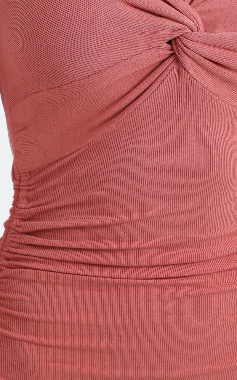Leland Dress in Rosehip