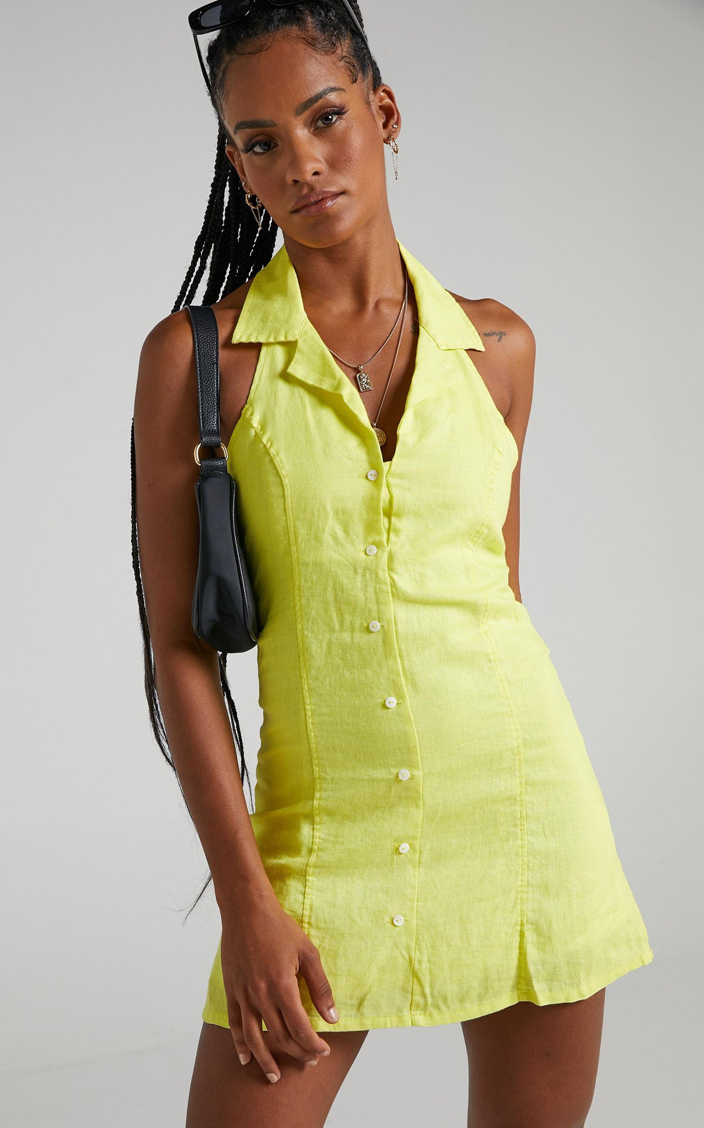 Cools Club - Miami Dress in Yellow
