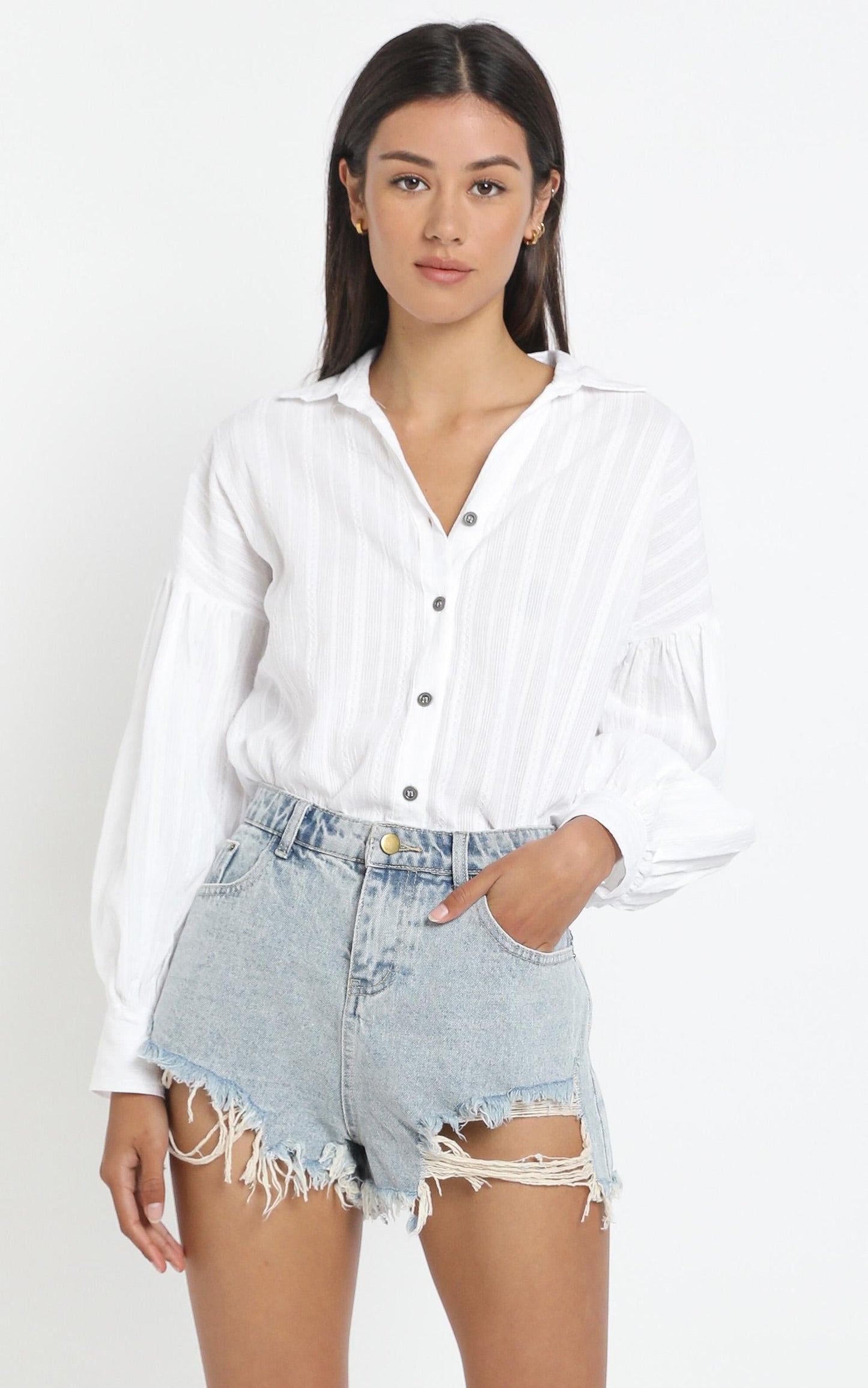 Lennon Shirt in White