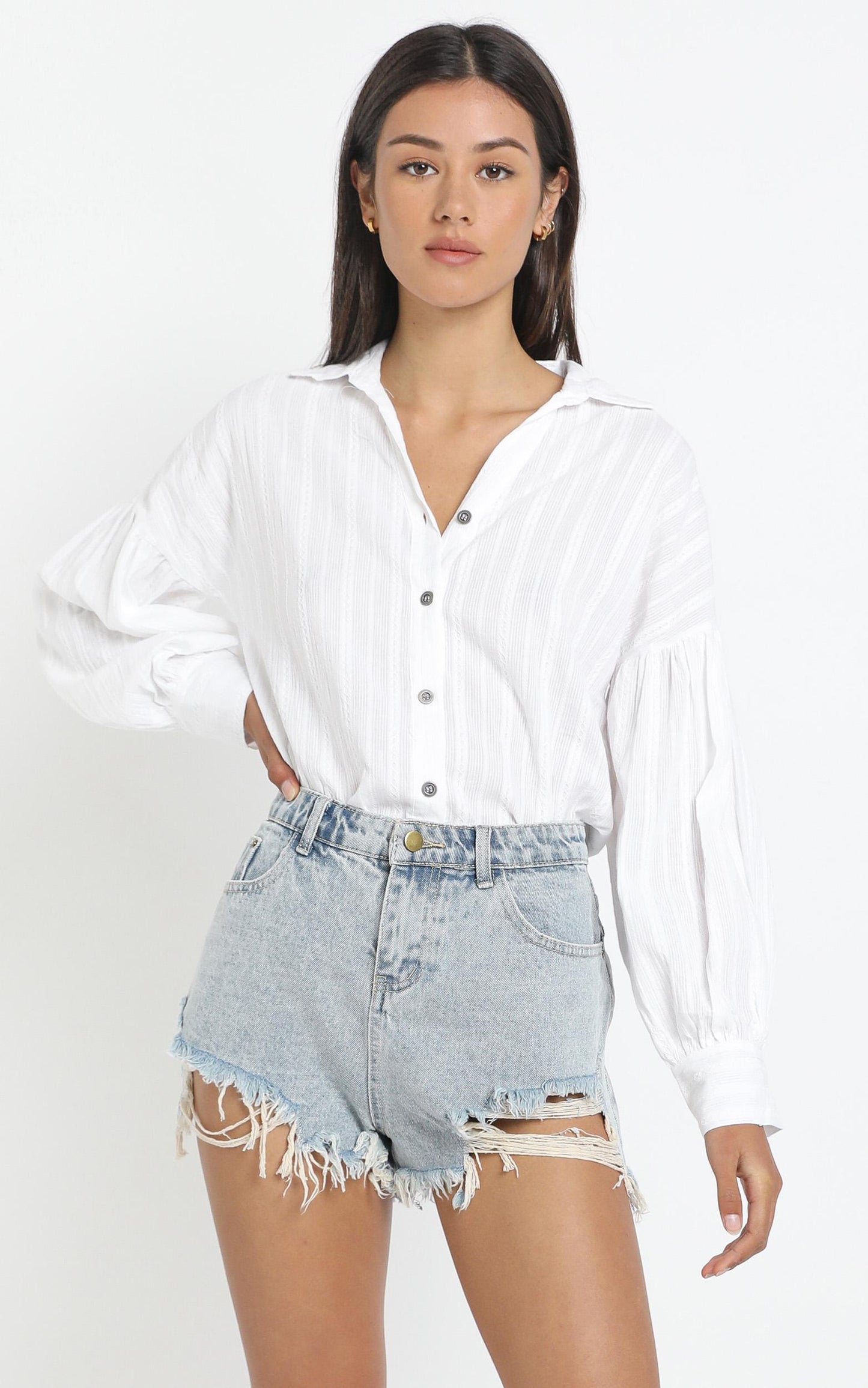 Lennon Shirt in White