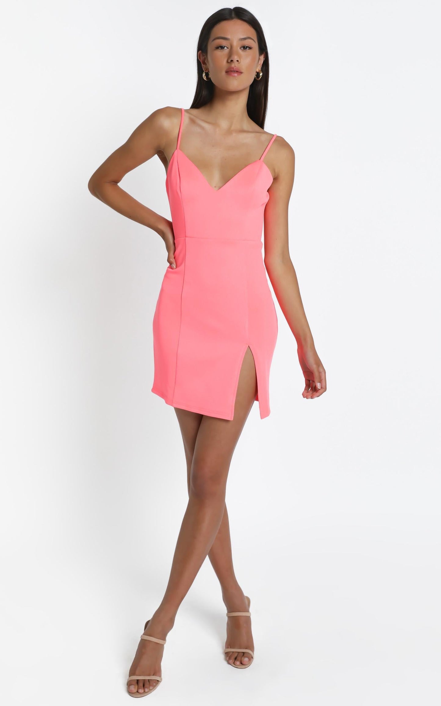 Lets Unwind Dress in Hot Pink