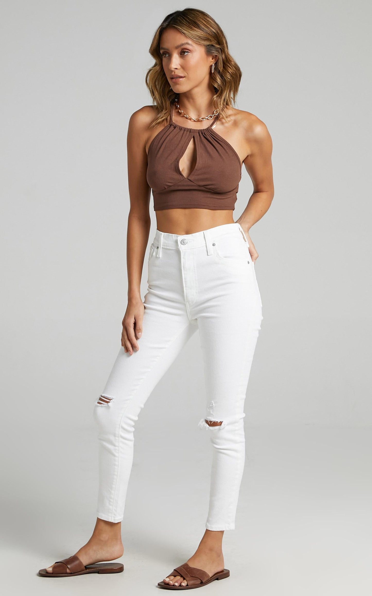 Levi's - Mile High Ankle Skinny Jean in Clean Record