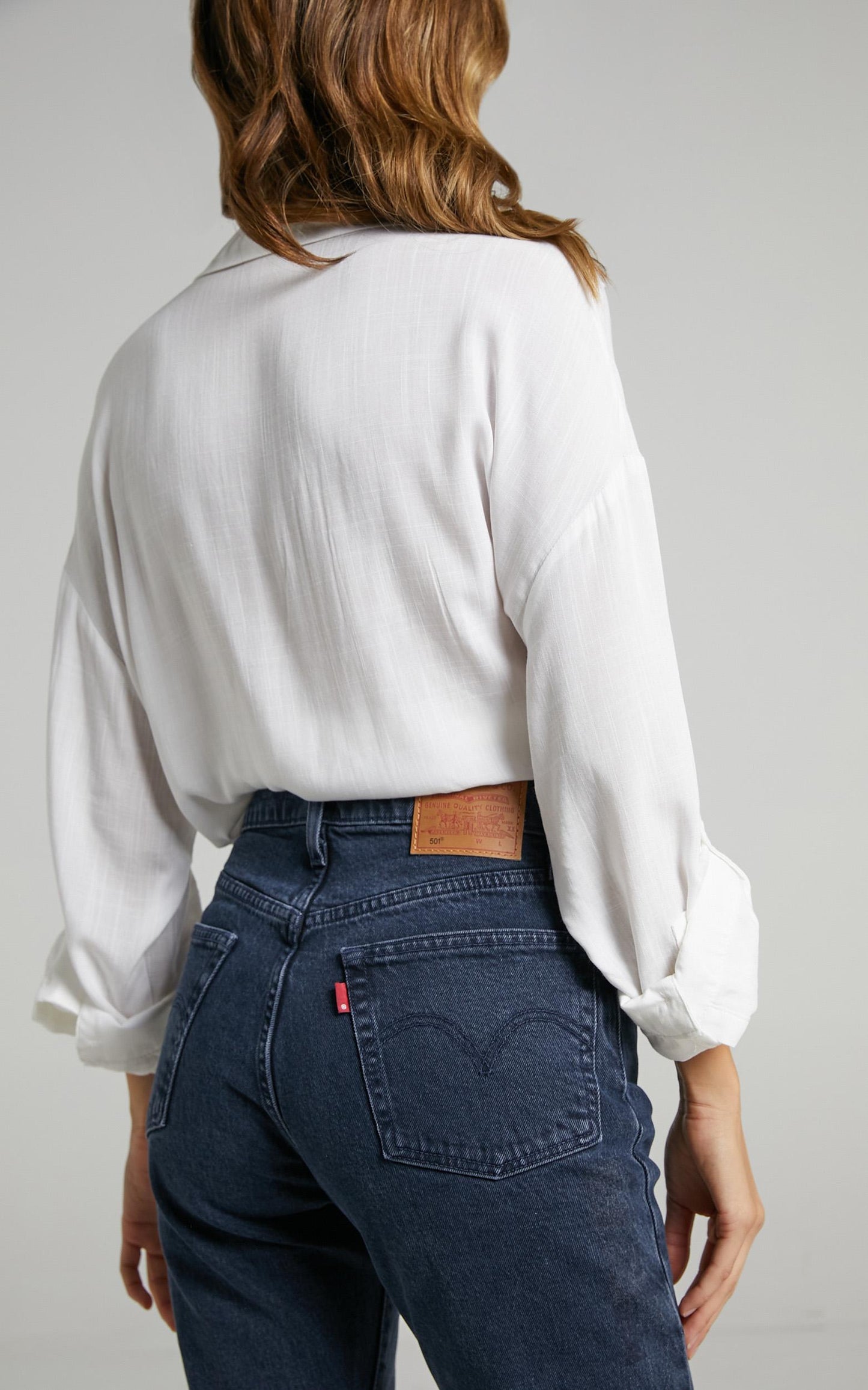 Levi's - 501 Crop Jean in Deep Dark
