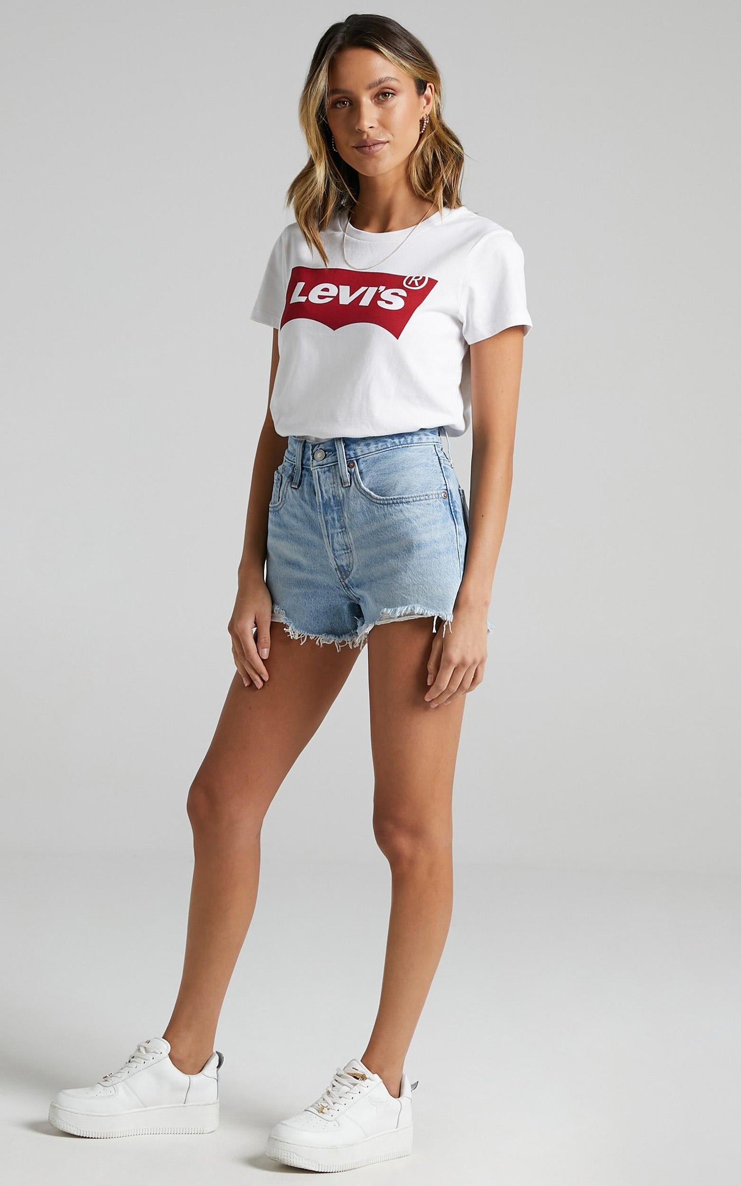Levi's - 501 Original Denim Shorts in OJAI LUXOR HEAT