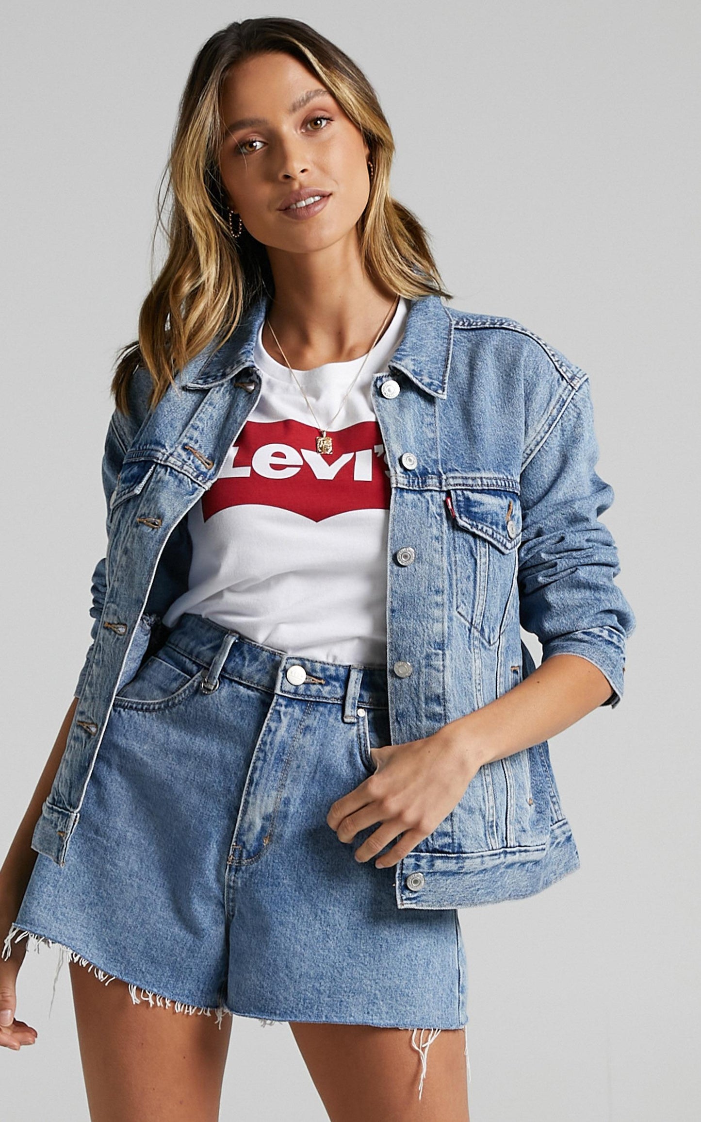 Levi's - Ex Boyfriend Trucker Denim Jacket in Soft As Butter