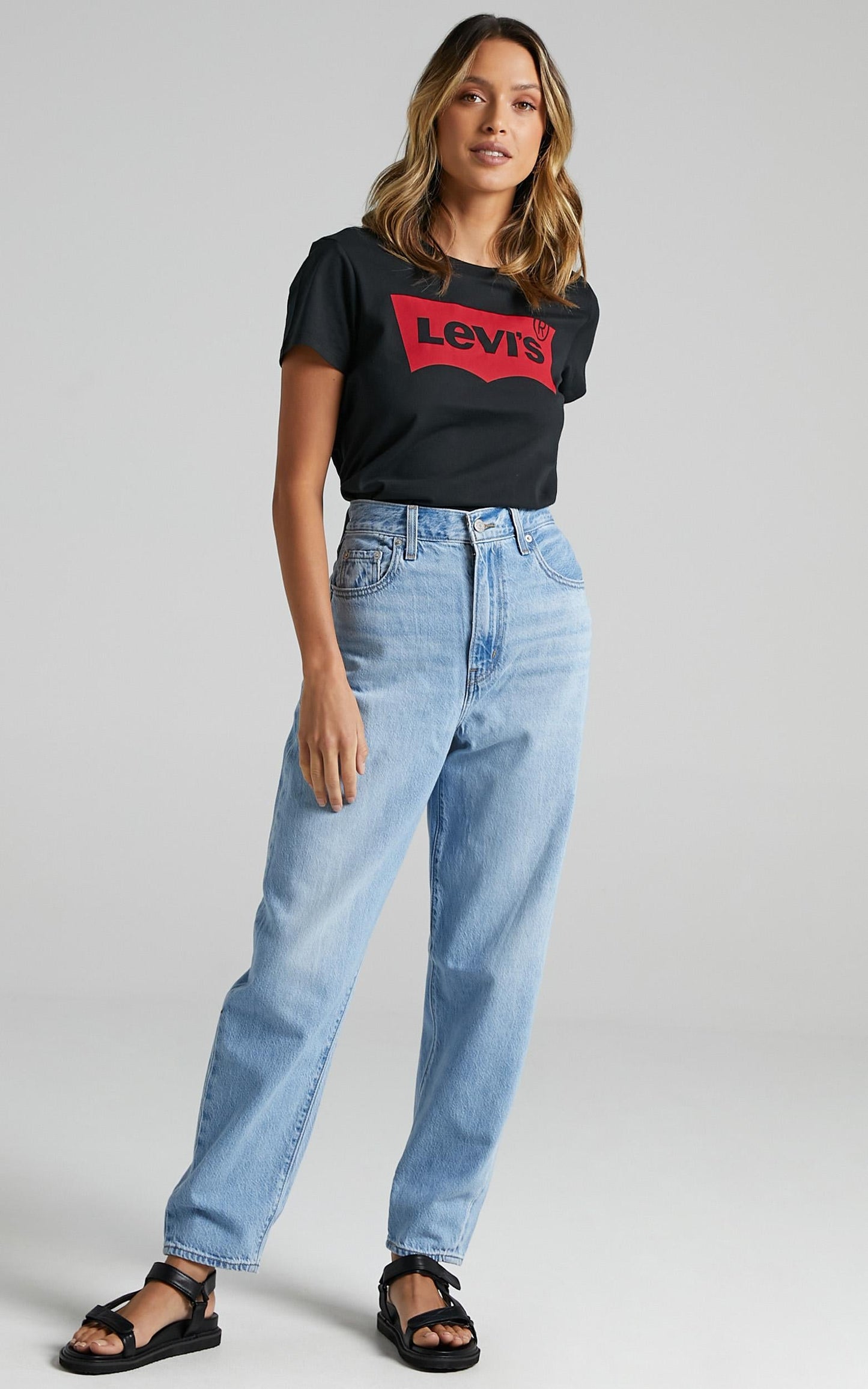 Levi's - Perfect Batwing Tee in Mineral Black
