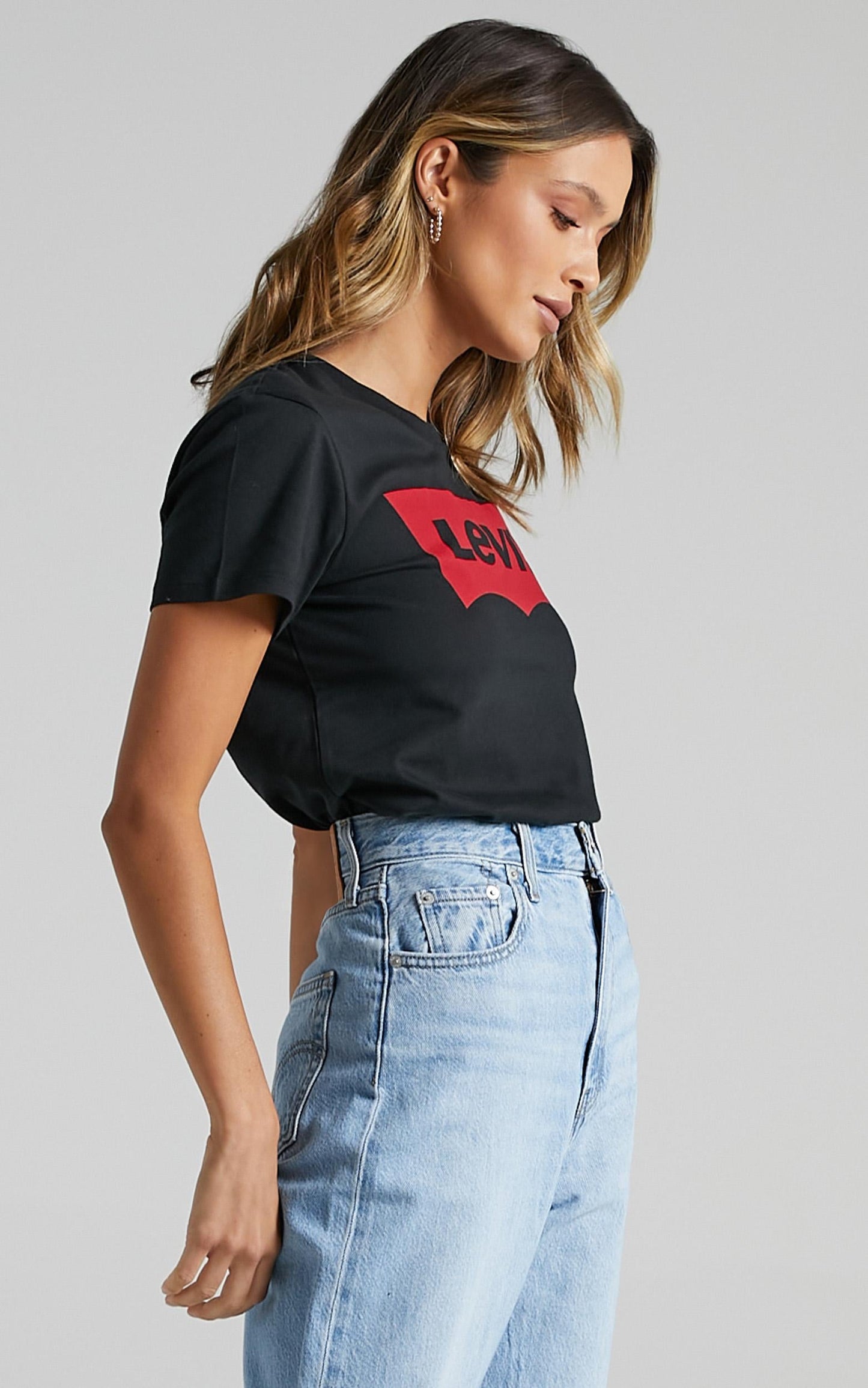 Levi's - Perfect Batwing Tee in Mineral Black