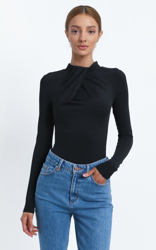 Libbie Bodysuit in Black