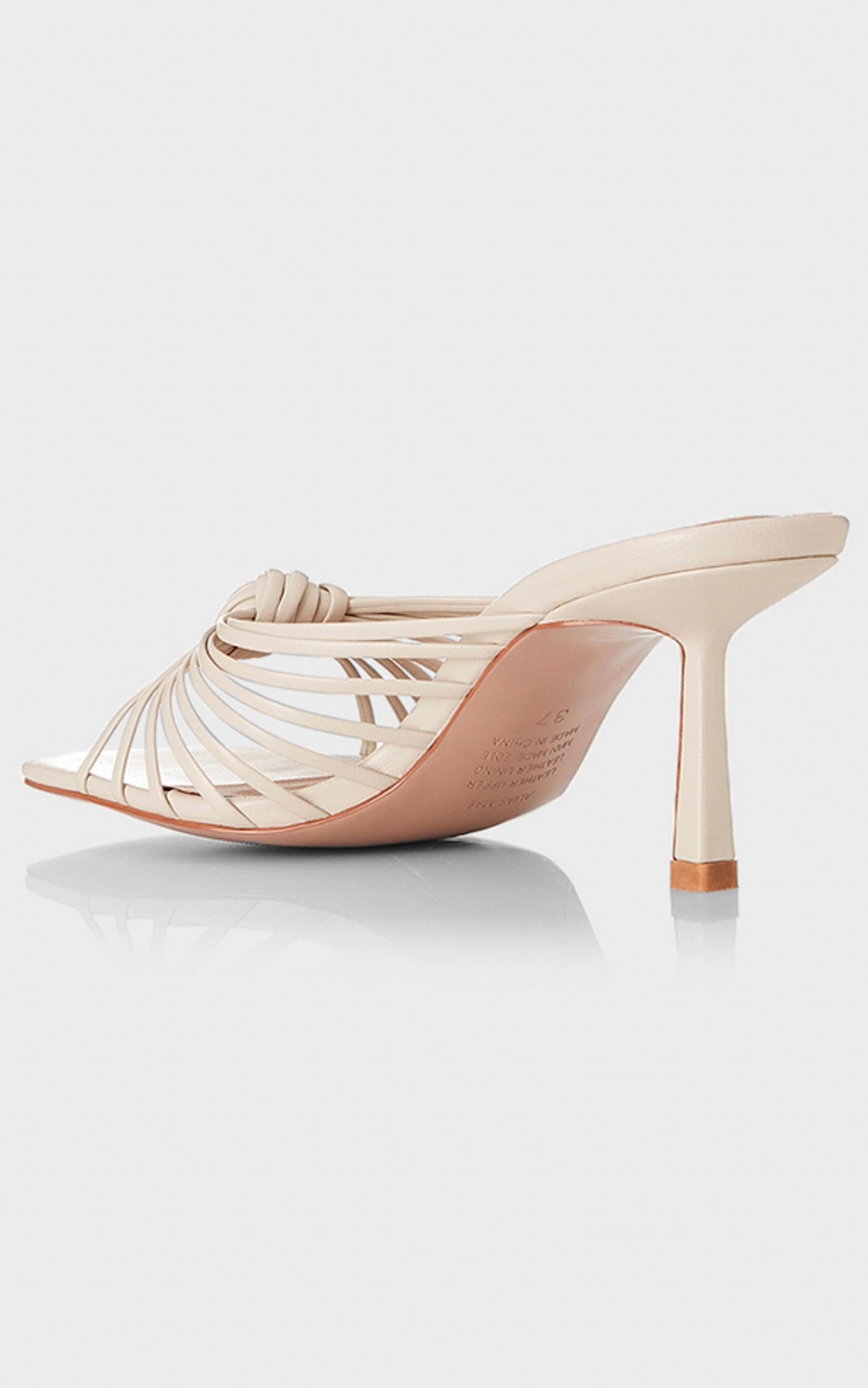 Alias Mae - Libby Heels in Bone Leather