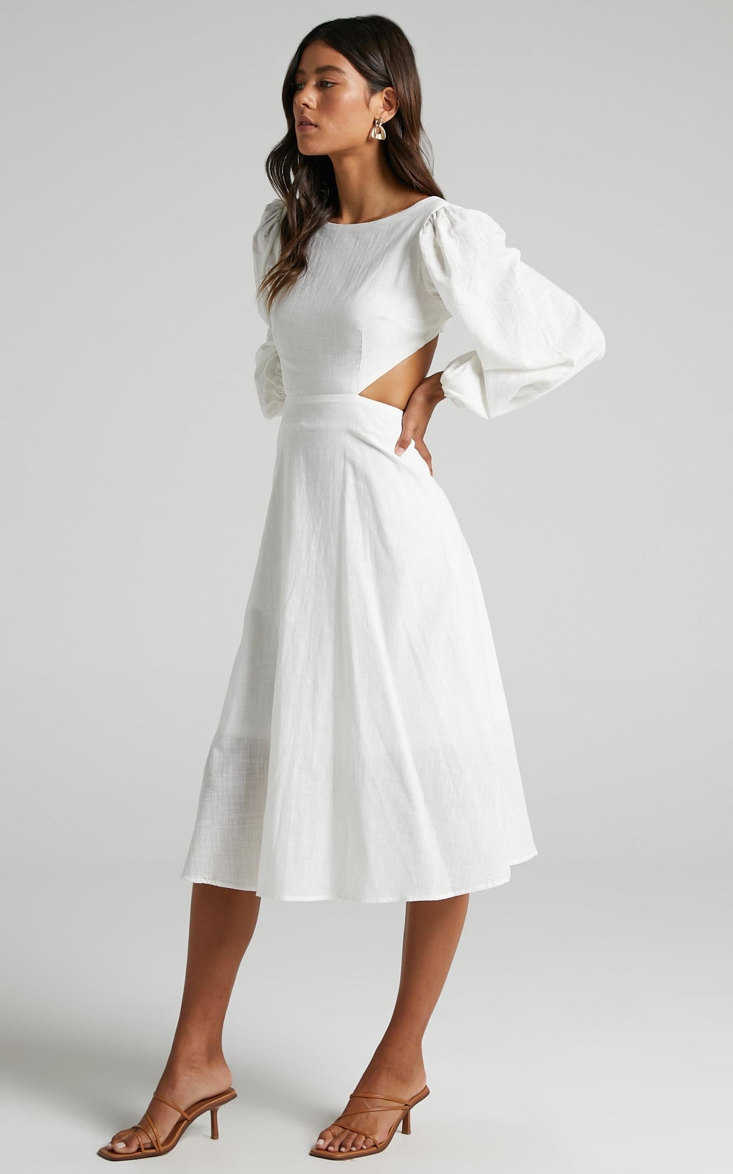 Yvonne Dress in White