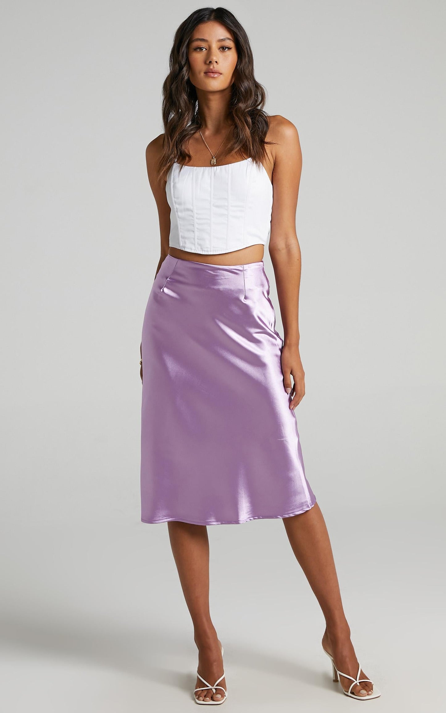Creating Art Skirt in Lilac