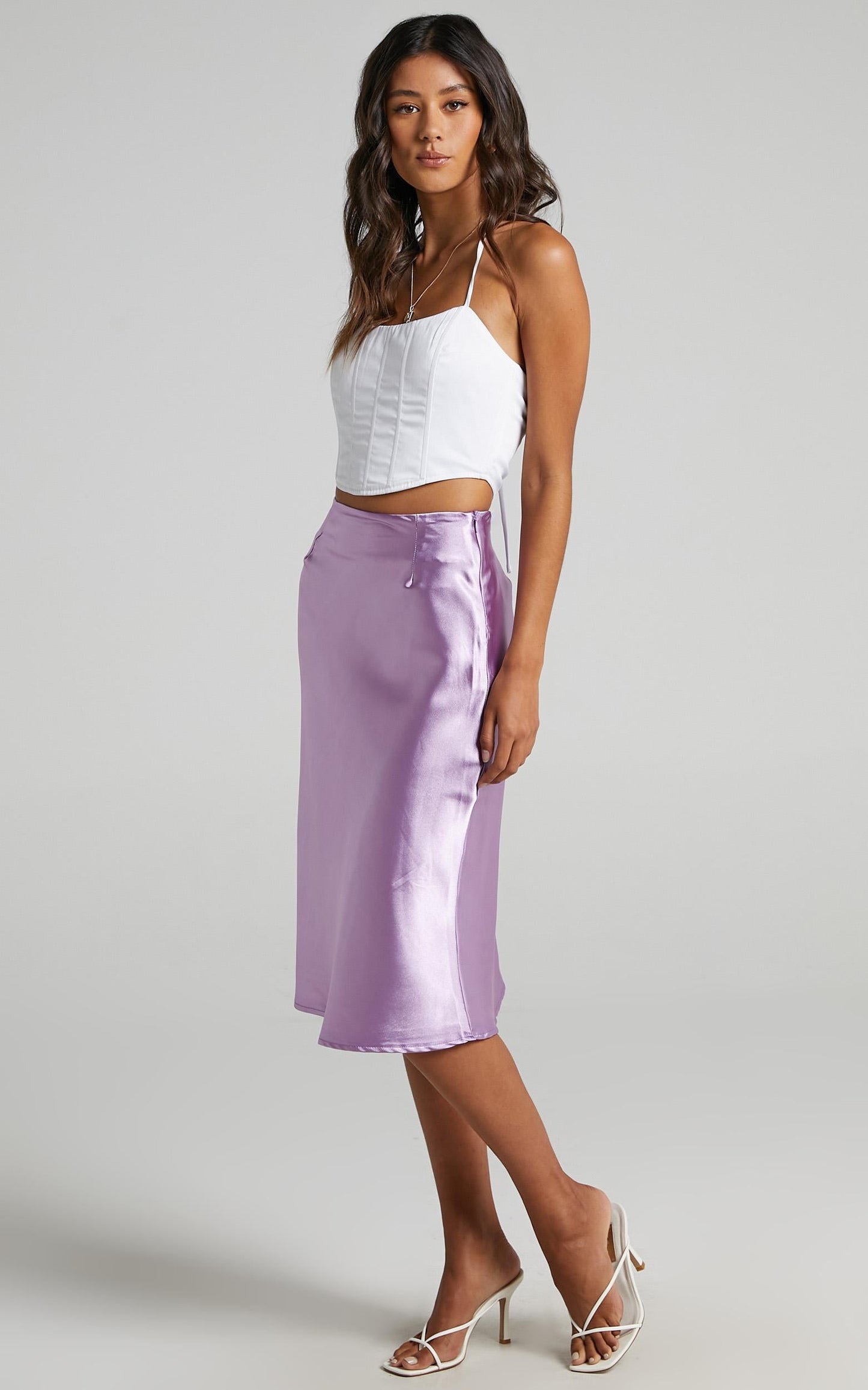 Creating Art Skirt in Lilac