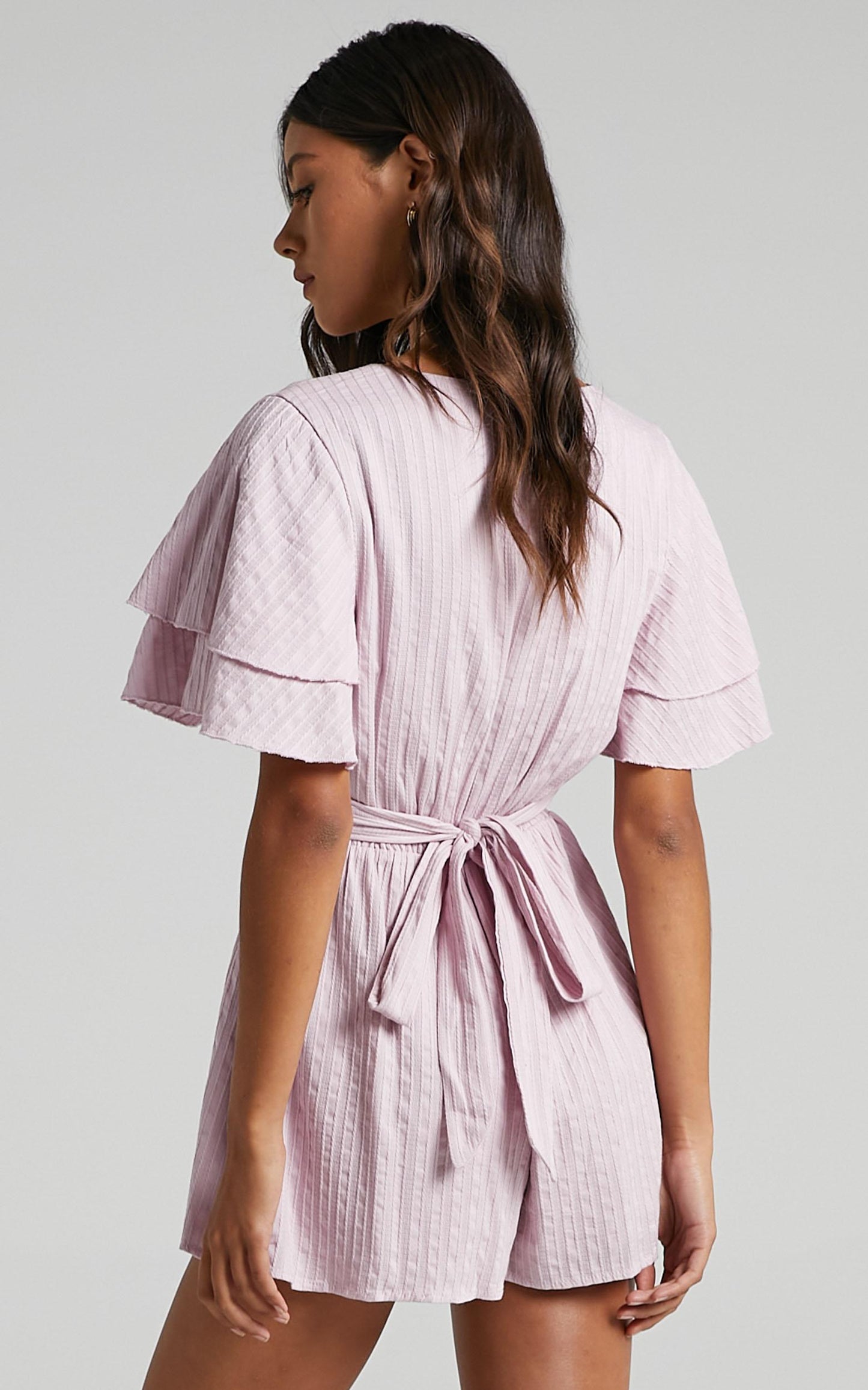 Run Away Girl Playsuit in Lilac