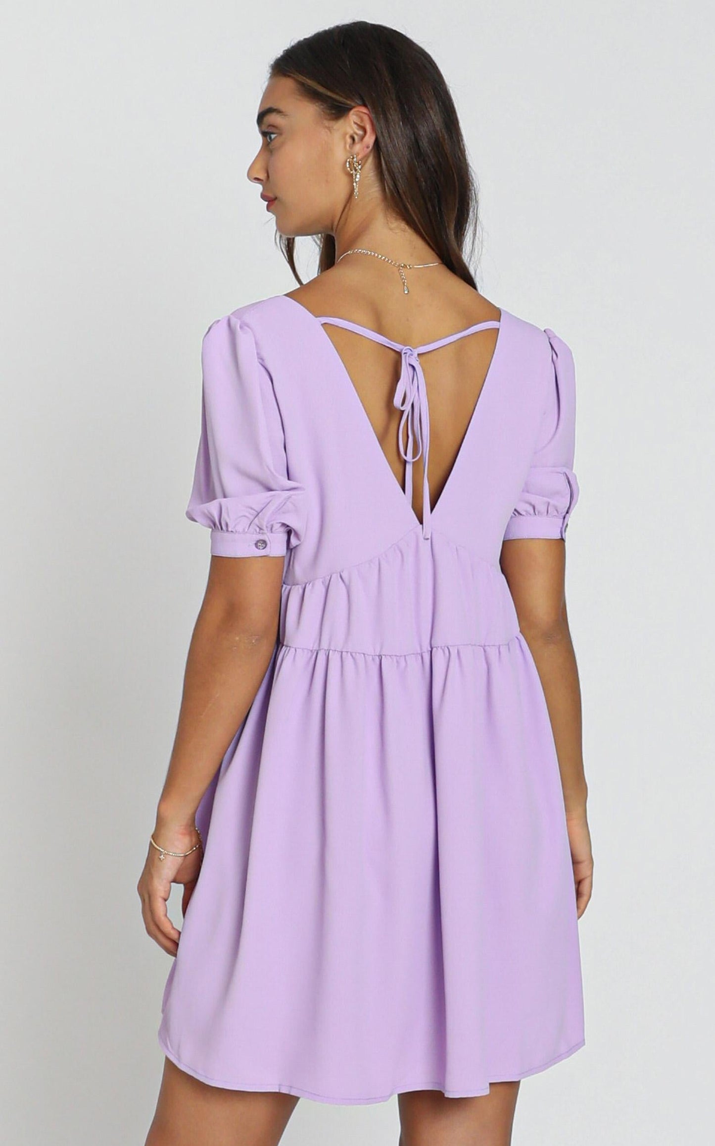 Hermione Dress in Purple