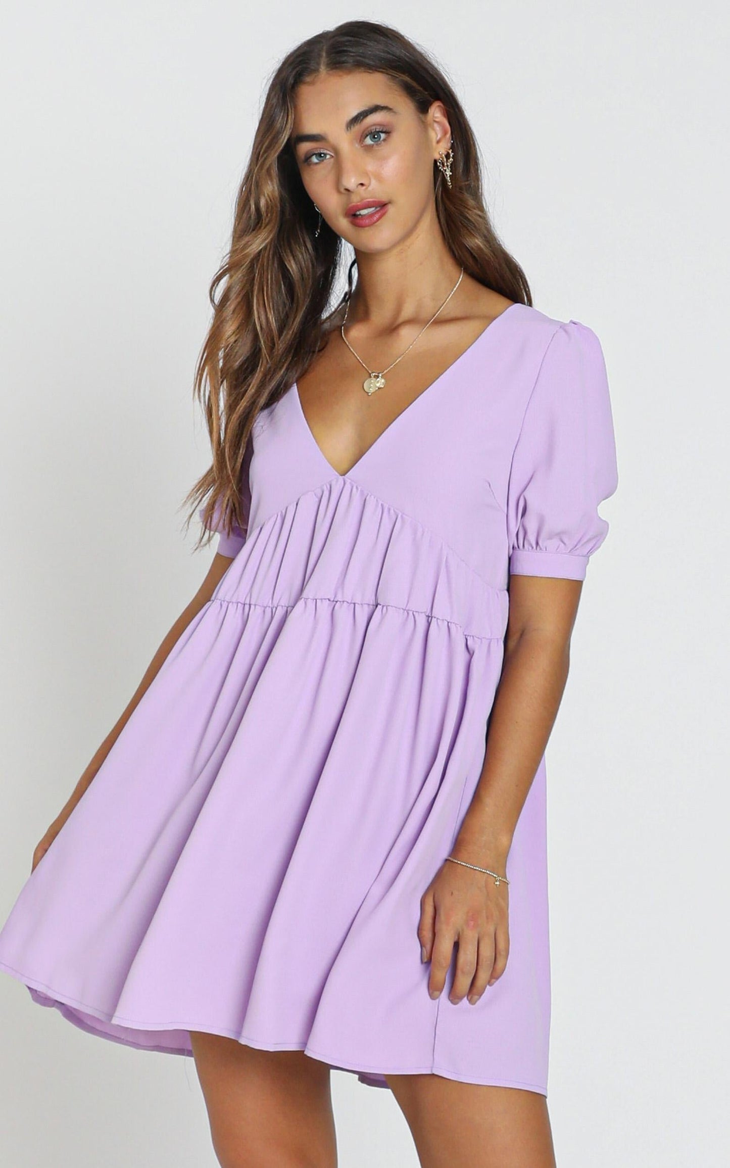 Hermione Dress in Purple