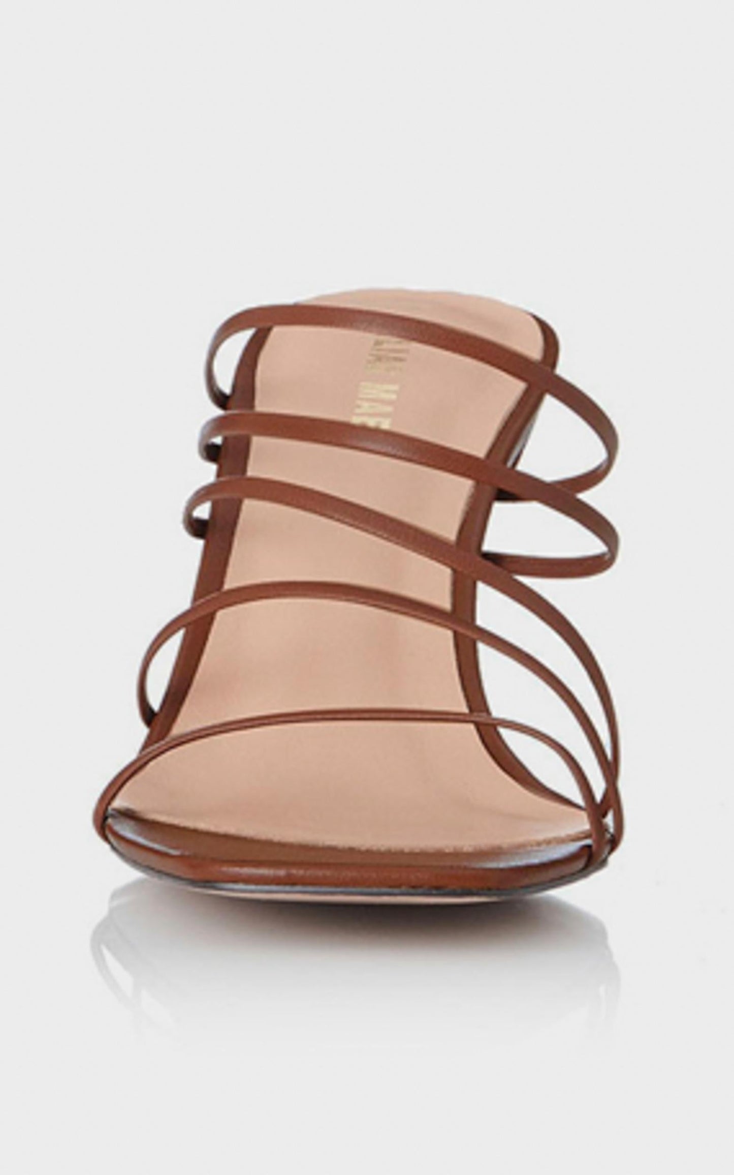 Alias Mae - Lilli Heel in Mocha Kid Leather