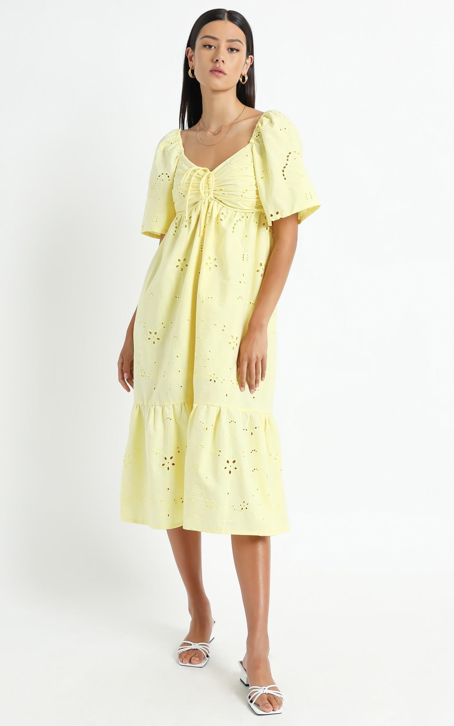 Lillianna Dress in Yellow