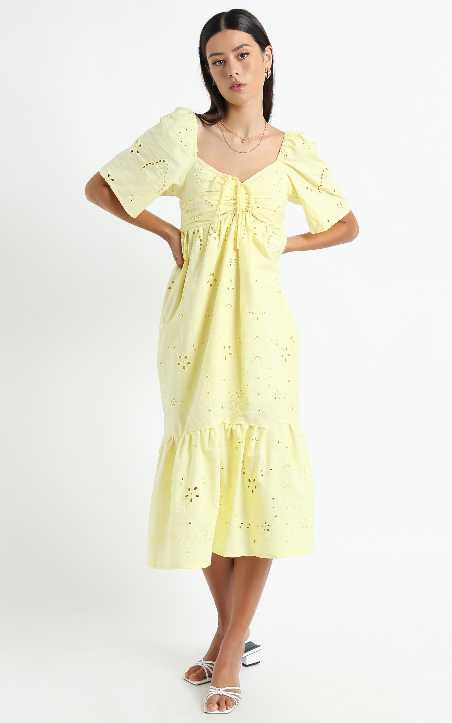Lillianna Dress in Yellow