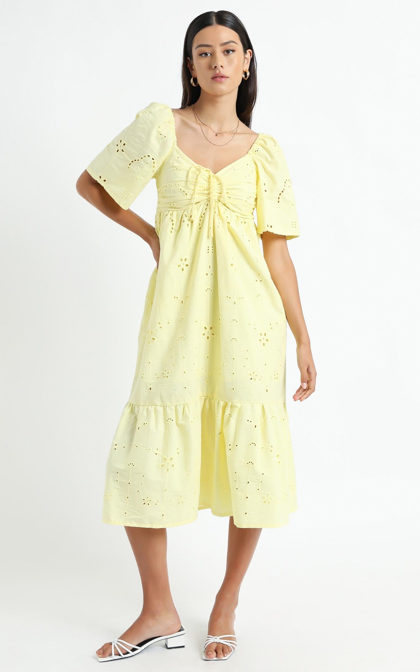 Lillianna Dress in Yellow