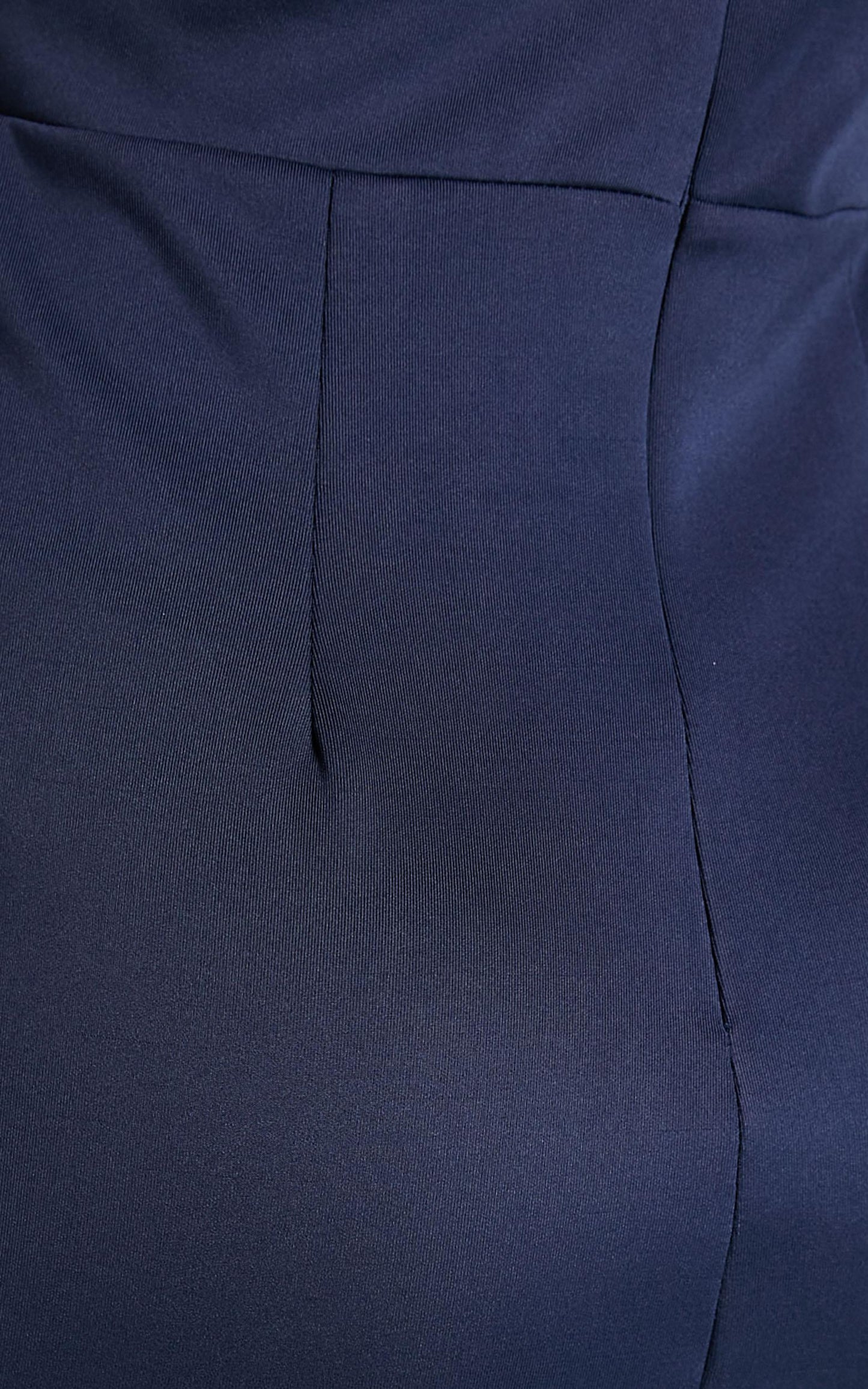 Linking Love maxi Dress - Plunge Neck Slip Dress in Navy