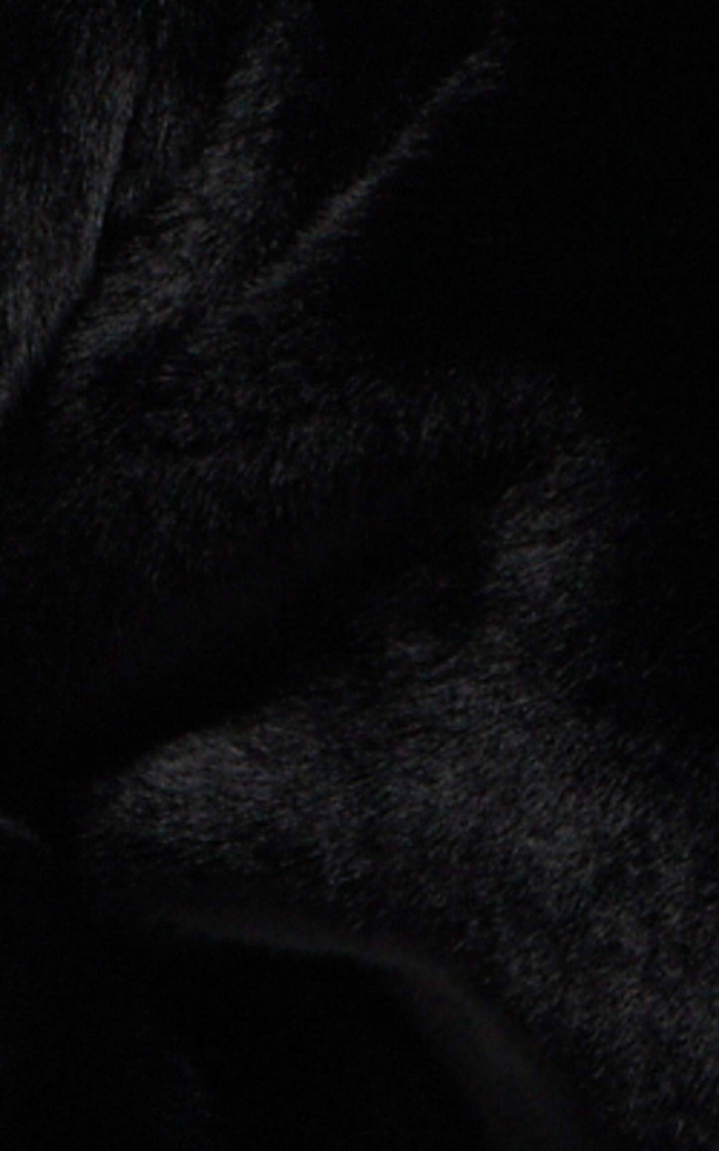 Linley Faux Fur Jacket in Black
