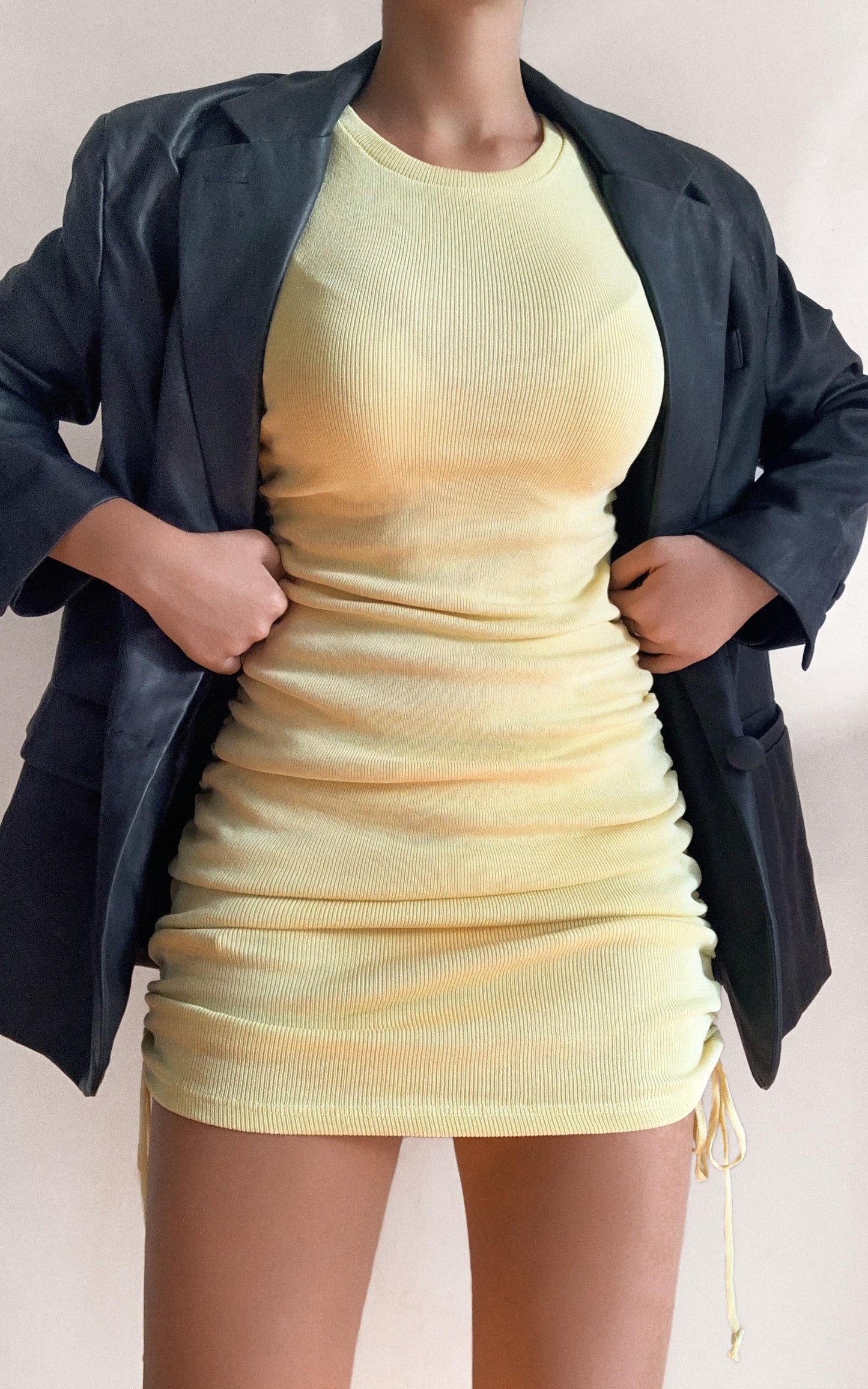 Lioness - Military Minds Dress in Mellow Yellow