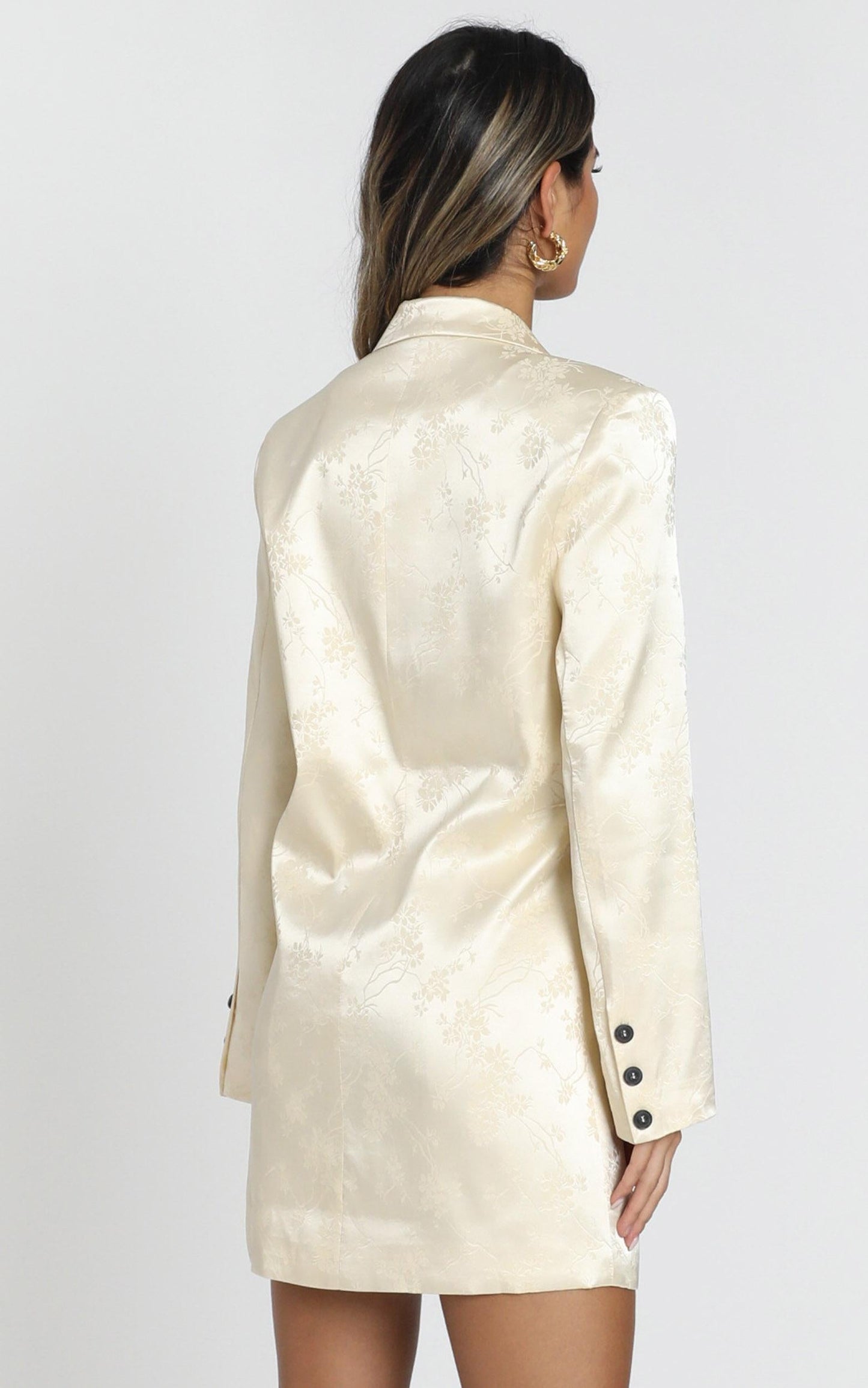 Lioness - Moulin Rouge Blazer Dress in Cream