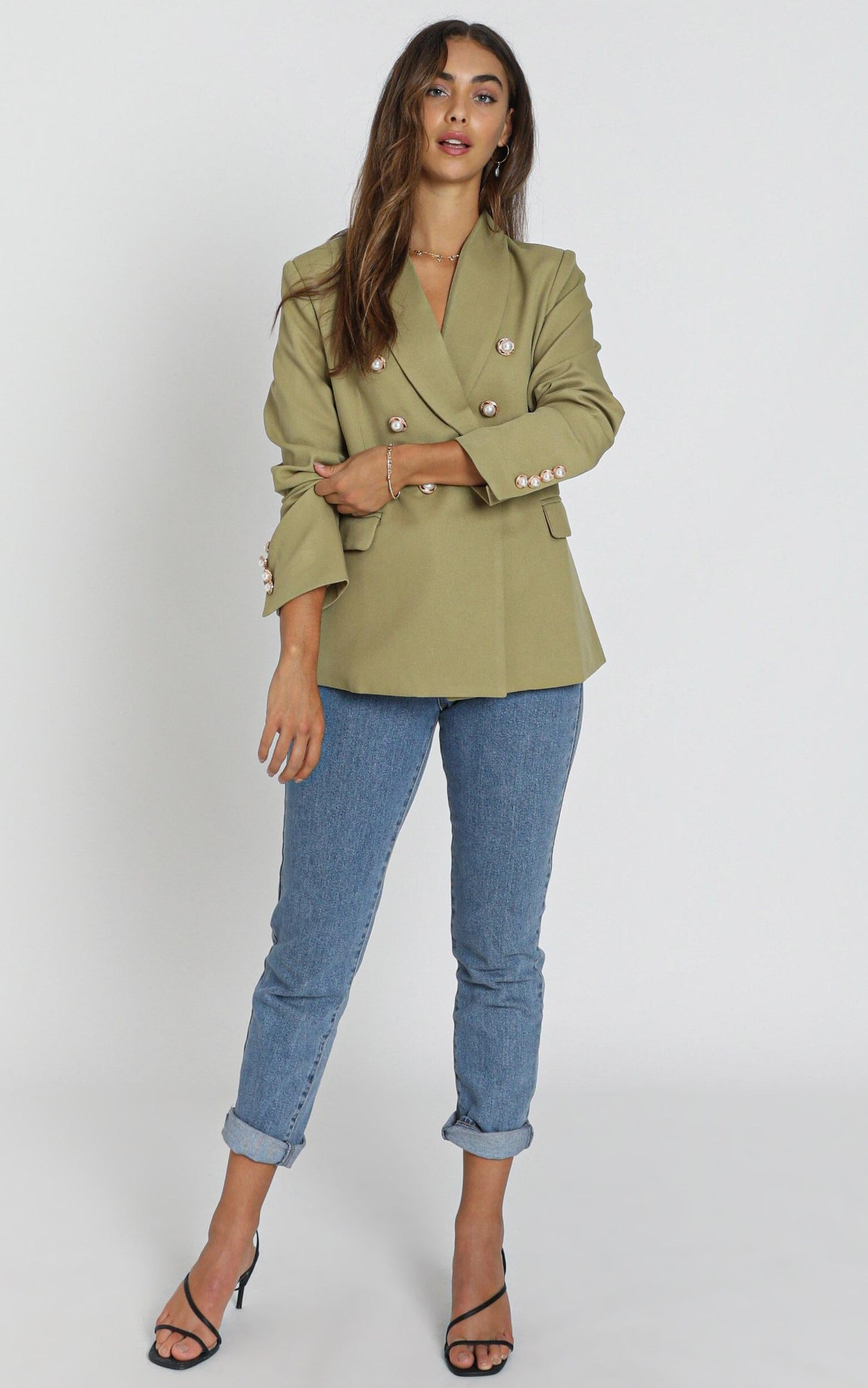 Lioness - The Kendall Blazer In Pistachio