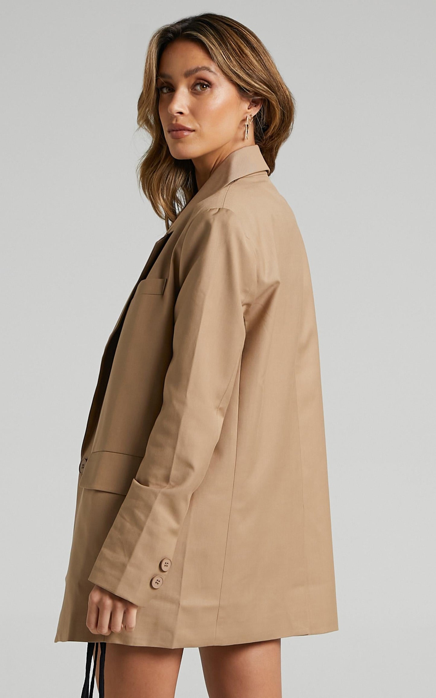 Lioness - Welcome To The Jungle Blazer in Beige