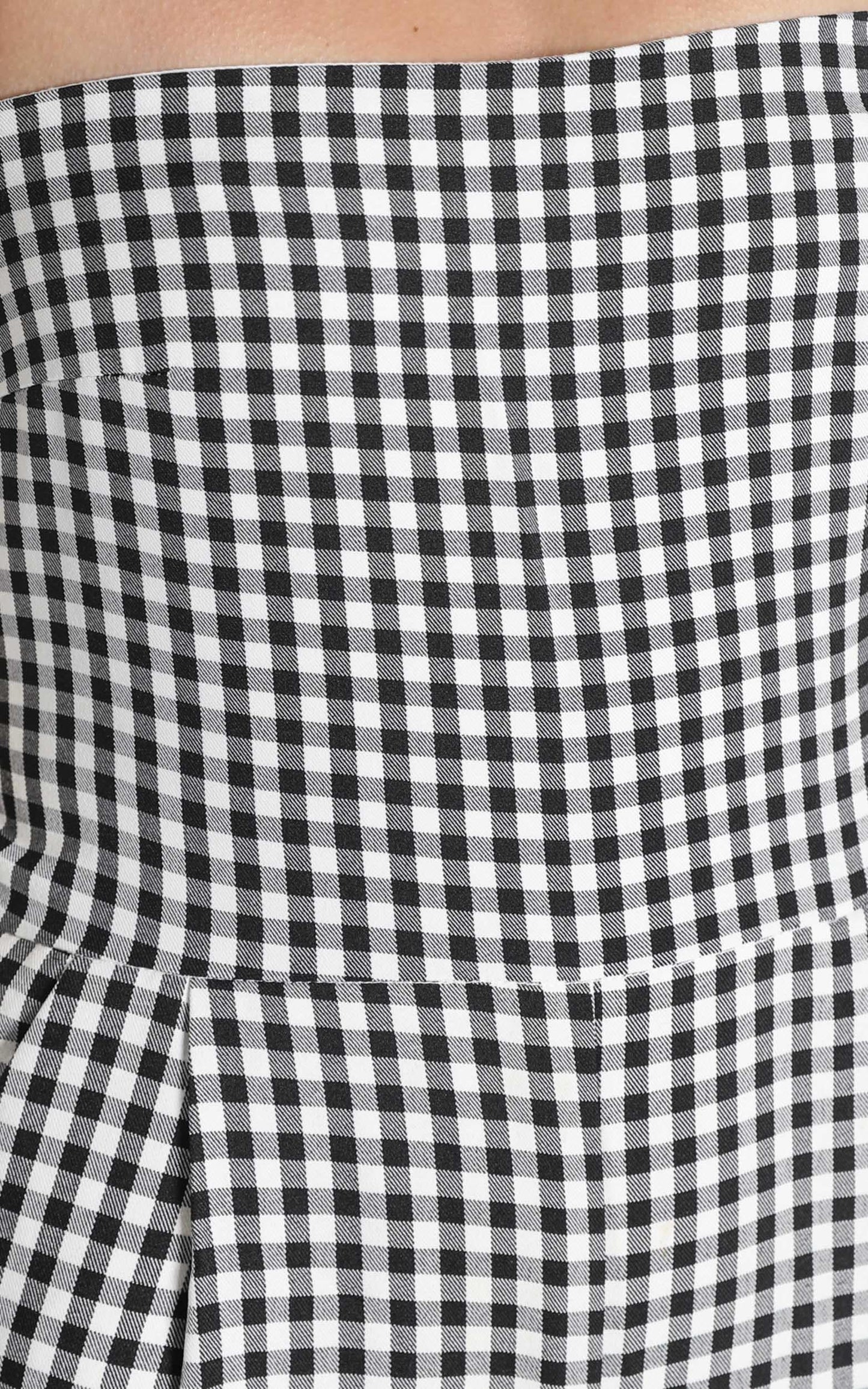 Little Liar Jumpsuit In Black Check
