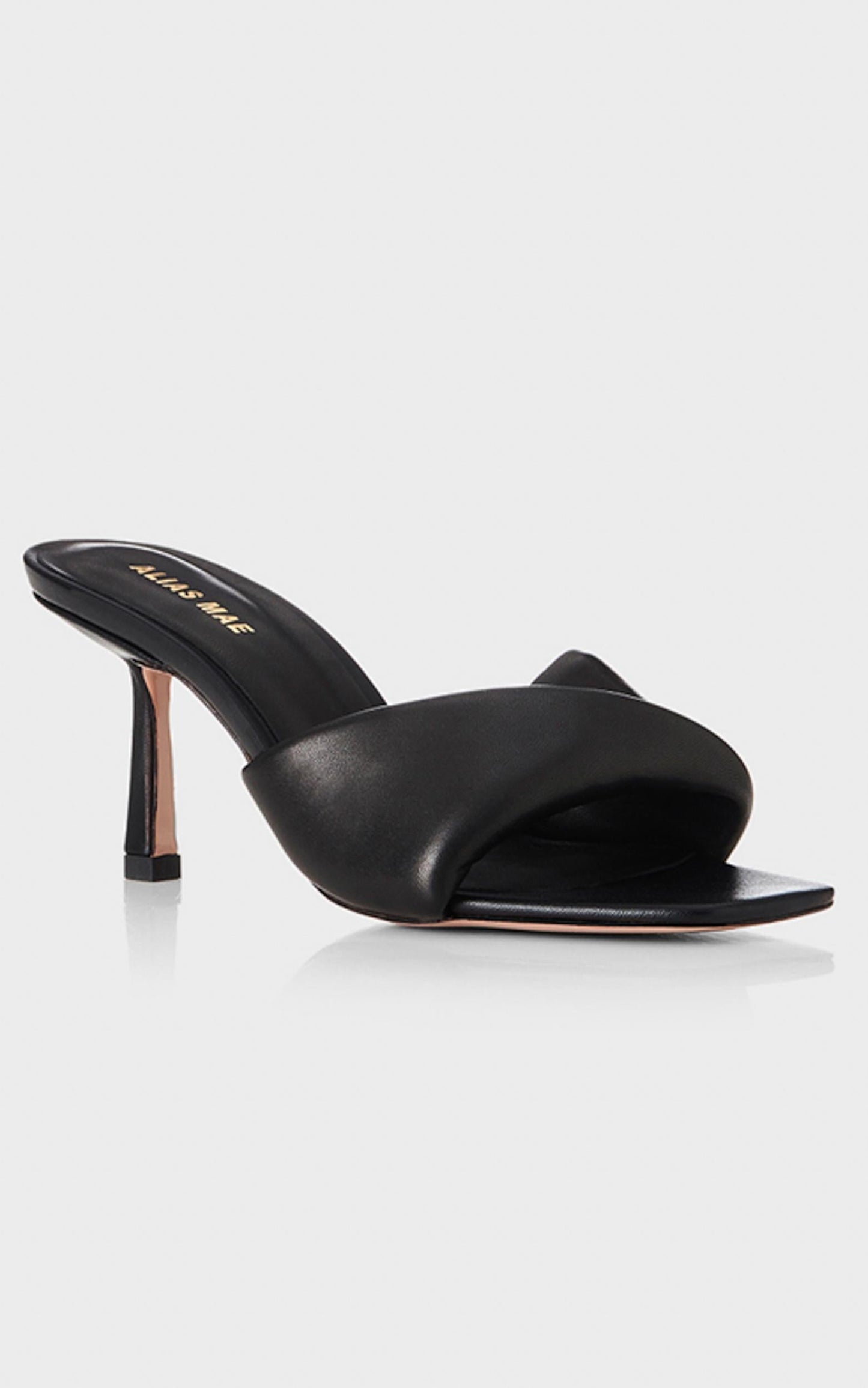 Alias Mae - Liv Heels in Black Leather