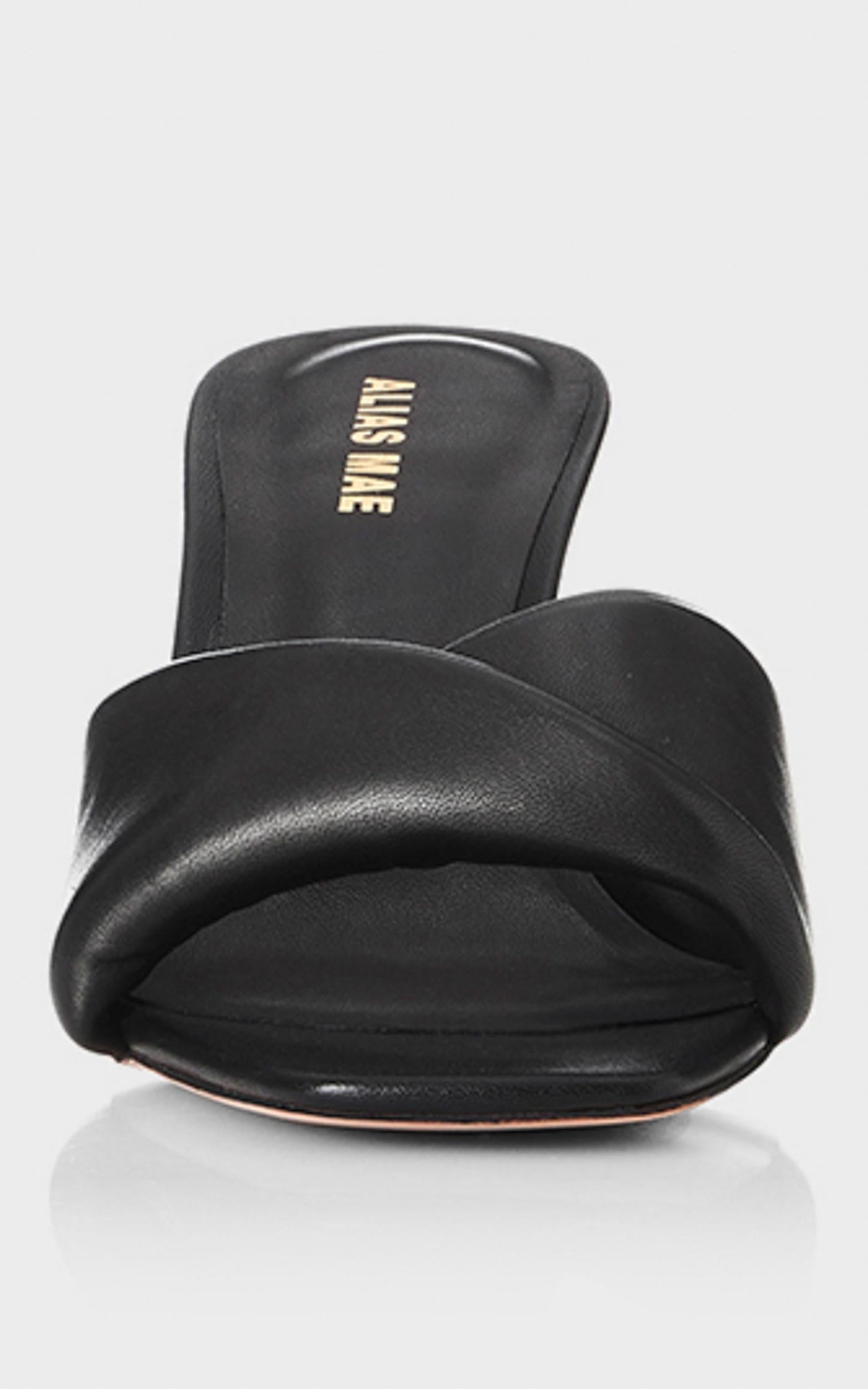 Alias Mae - Liv Heels in Black Leather