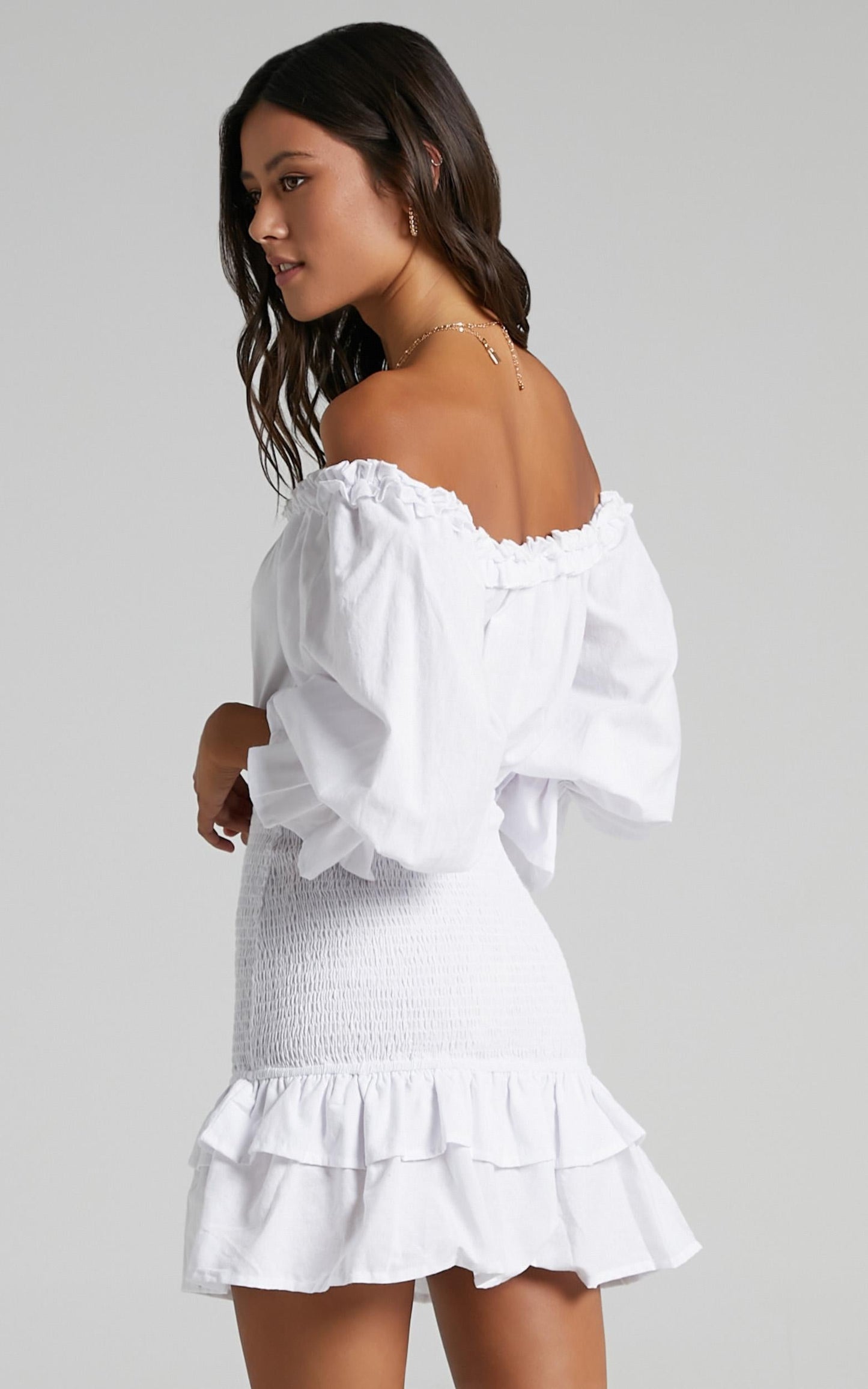 Lizabeth Dress in White