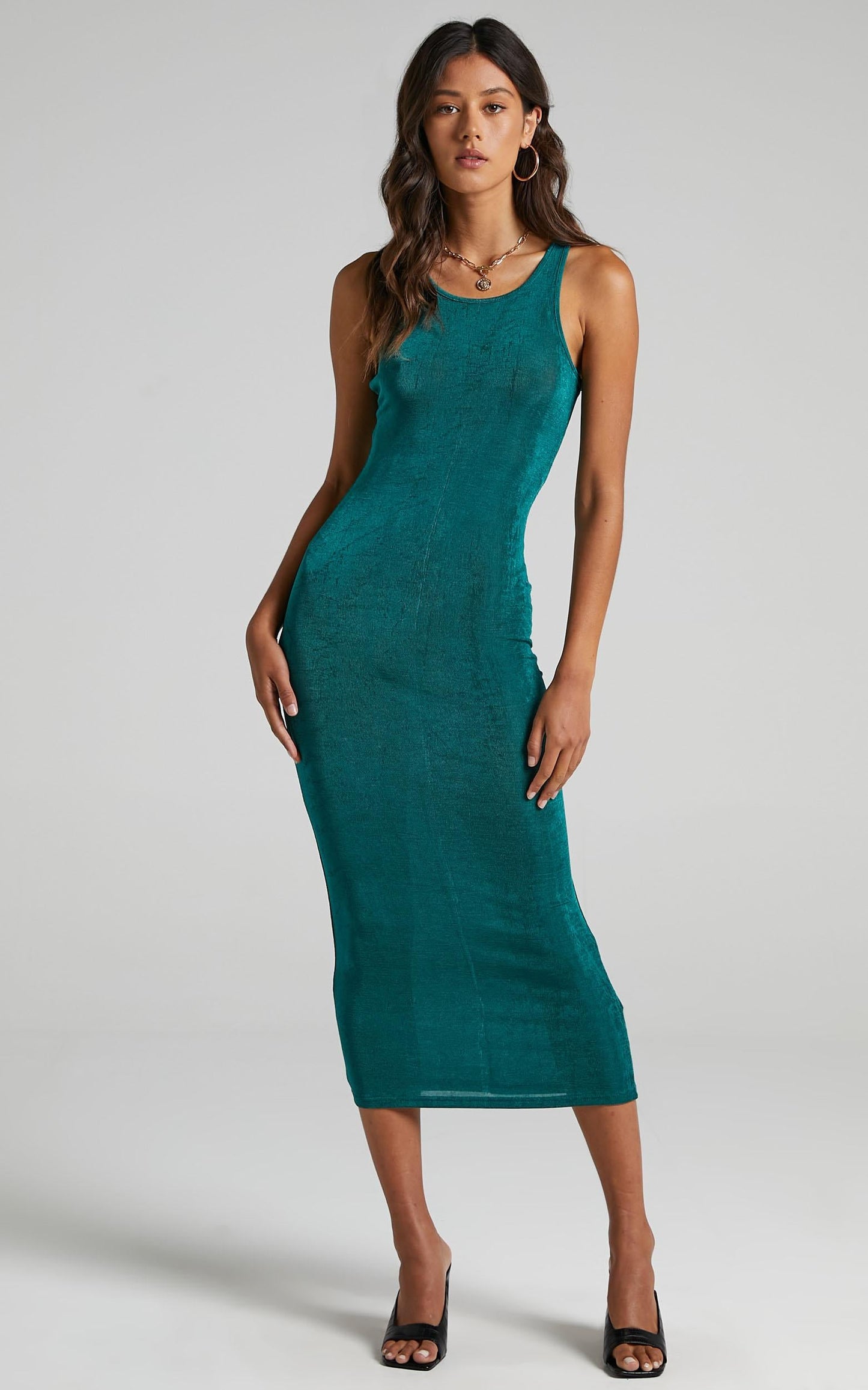 Lioness - Everlast Dress in Forest Green