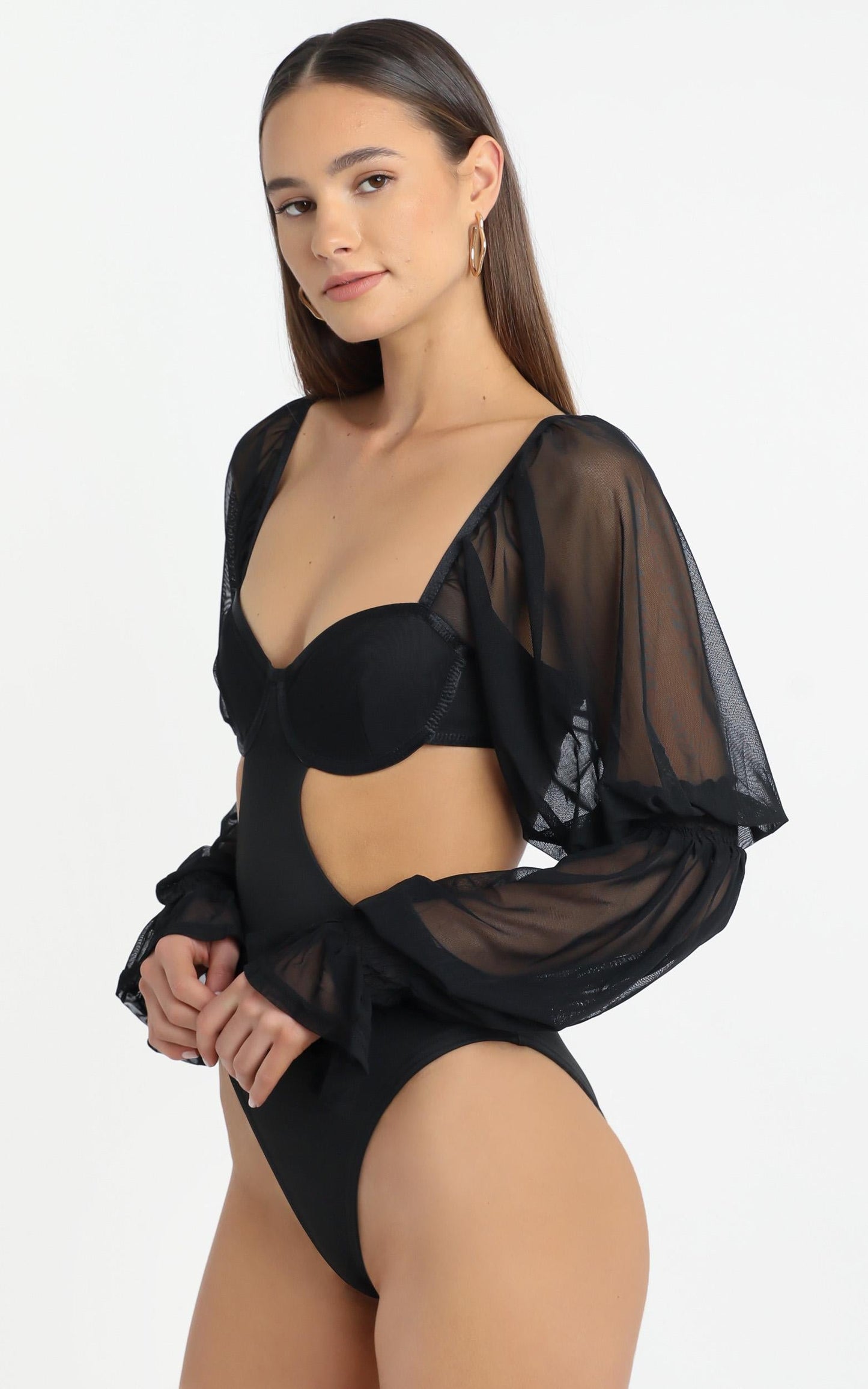 ZYA The Label - Lolita Bodysuit in Black