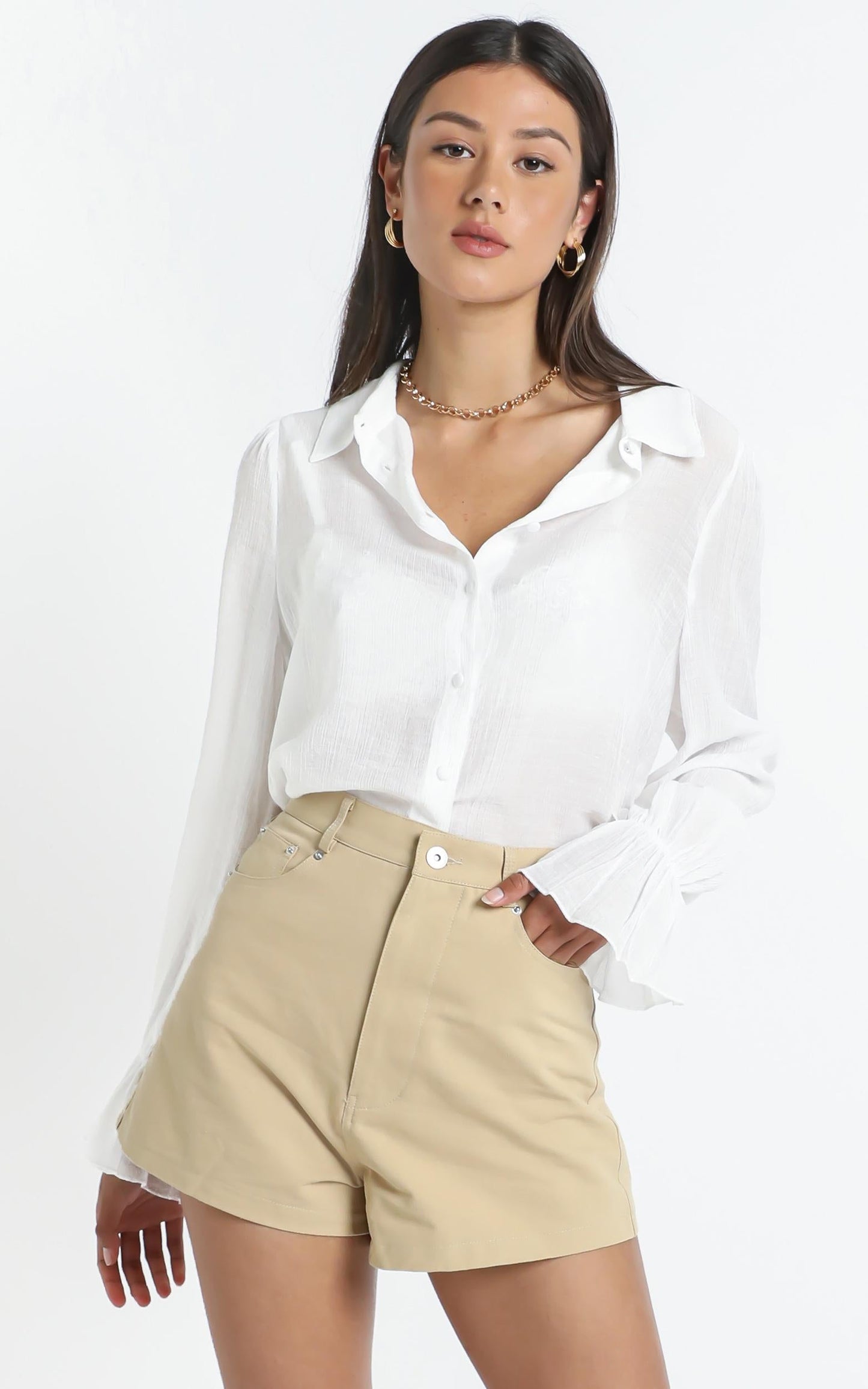 Londyn Shirt in White